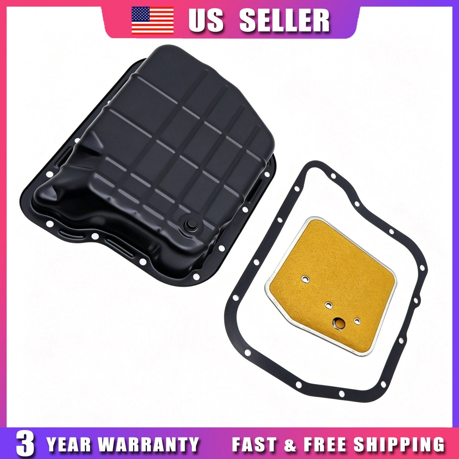 Fits Dodge Ram 1500 2500 3500 Dakota Trans Oil Pan With Gasket Filter Kit A518