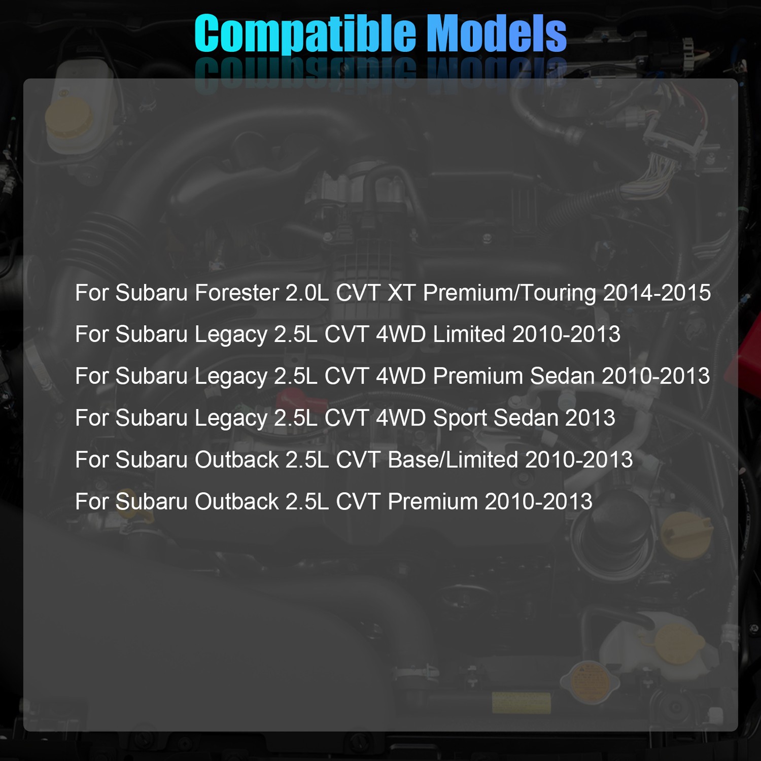 For 2010-2013 Subaru Legacy Outback 2.5L CVT TR690 Transmission Valve Body