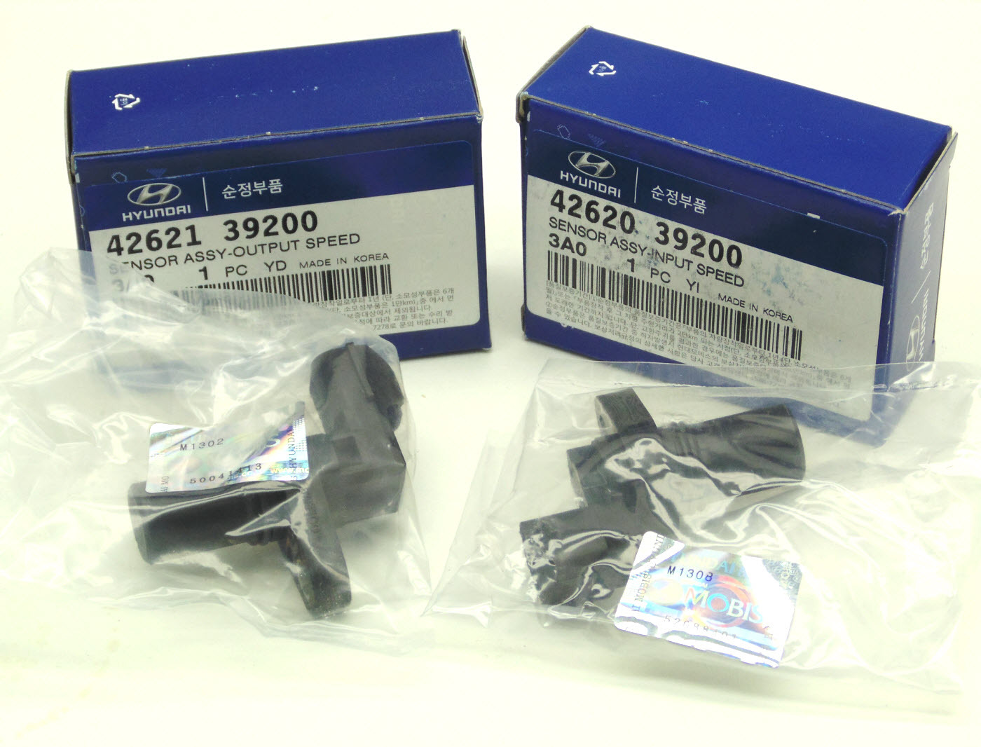 OEM Hyundai F4A41 F4A42 F4A51 Input & Output Speed Sensor Set