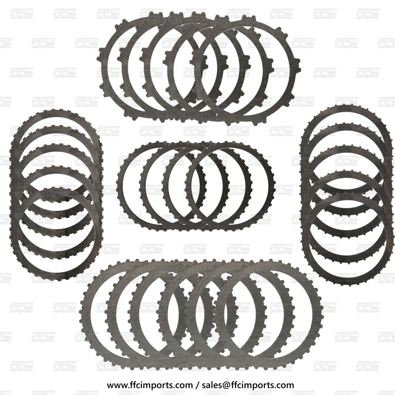 6L80 Transmission Steel Clutch Plate KIT 06-UP for Chevrolet Tahoe GMC Cadillac