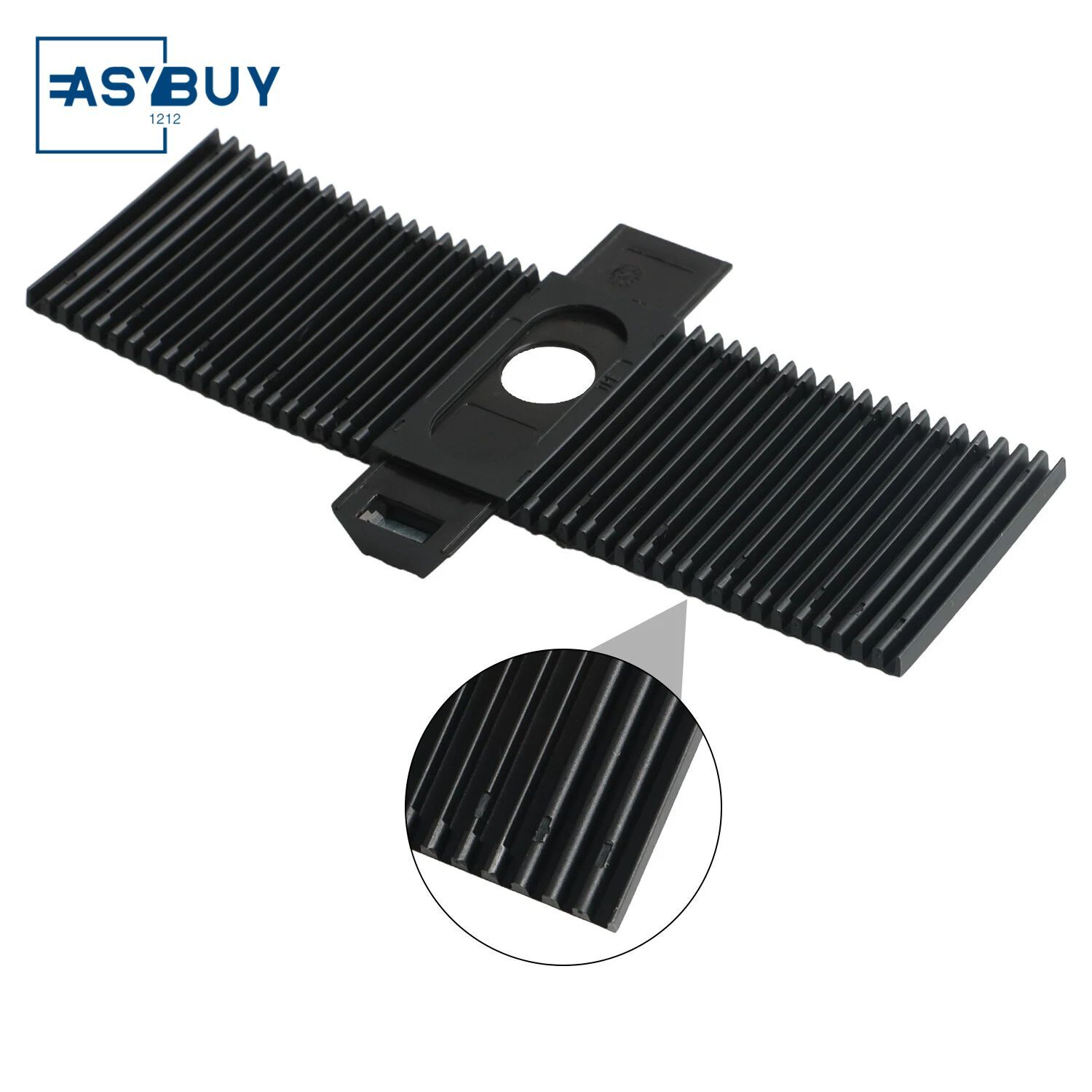 Black Gear Selector Console Blind for 2008-13 Volvo C30 C70 S40 V50 8699465