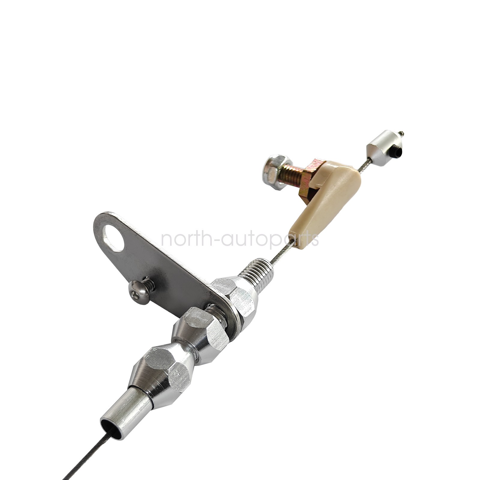 New KD-2AODU Black Kickdown Cable Kit For Ford/AOD Lokar US