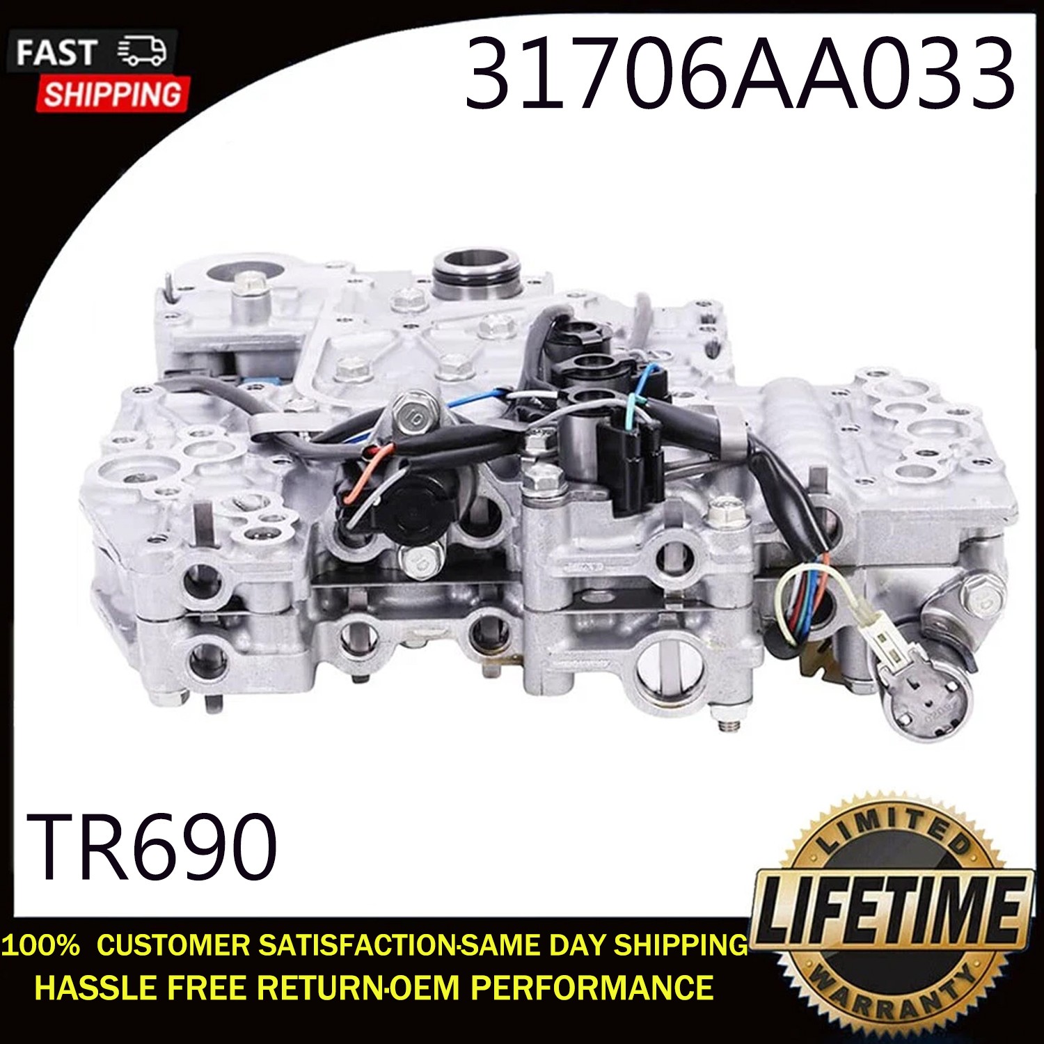 TR690 CVT Transmission Valve Body For 2010-2013 Subaru Legacy Outback 2.5L