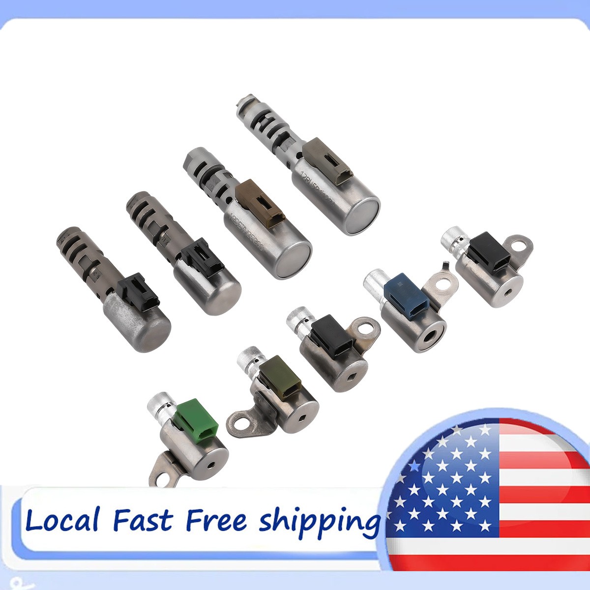 Transmission Solenoid Kit AB60F AB60E A960E A761E A760 for Toyota Lexus 9PCS Set