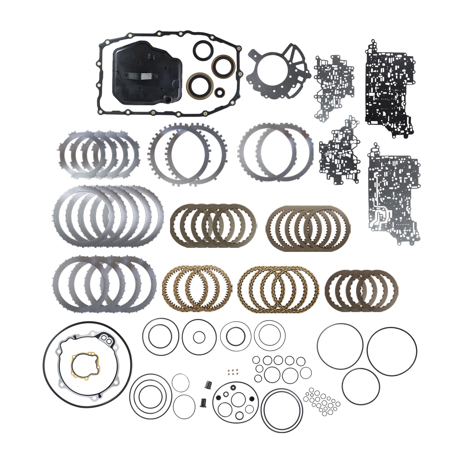 8L90 Transmission Rebuild Kit Master Kit for 2015-Up Borg NEW