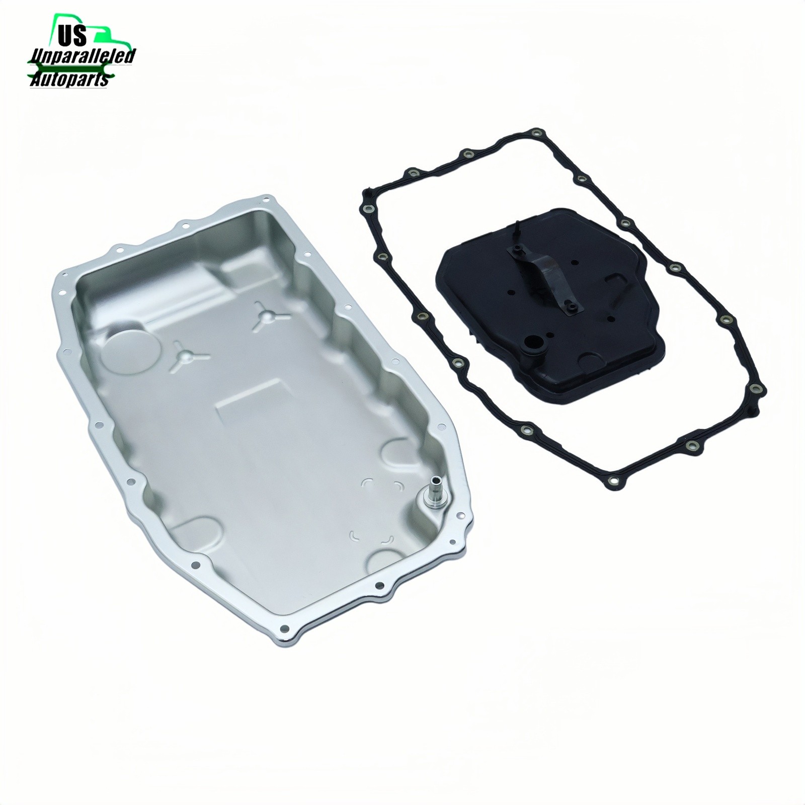 For Cadillac CT4 CT6 2016-2018 ATS CTS Transmission Oil Pan+Filter W/Gasket Kit