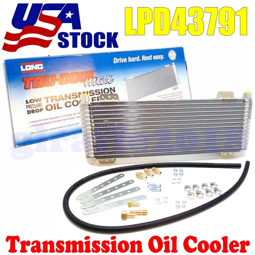 2PC Tru*Cool 40K Automatic Transmission Oil Cooler Kit GVW Max LPD47391 with box