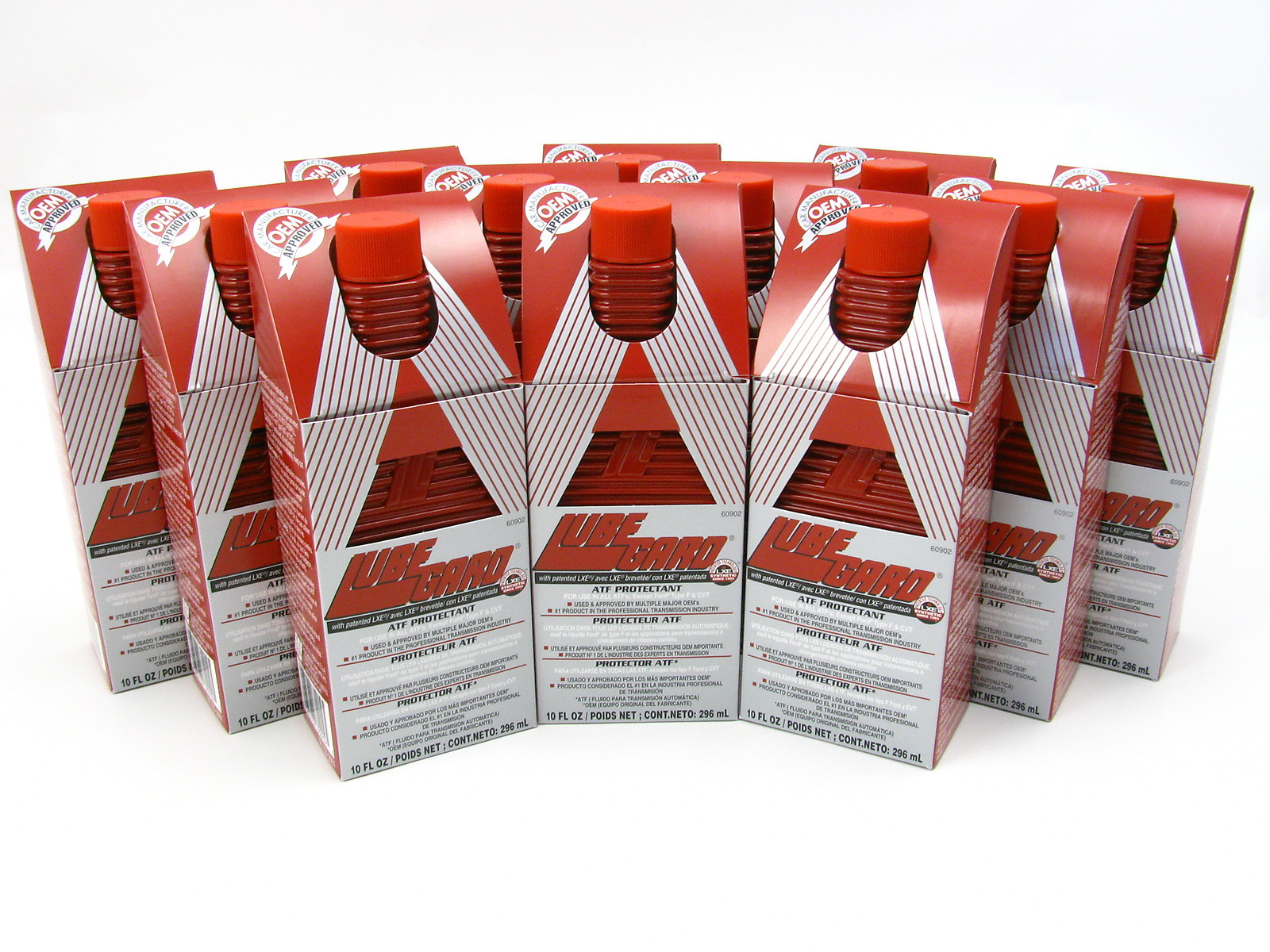LUBEGARD Lube Gard Automatic ATF Transmission Fluid Additive Protect 12 Pack Red