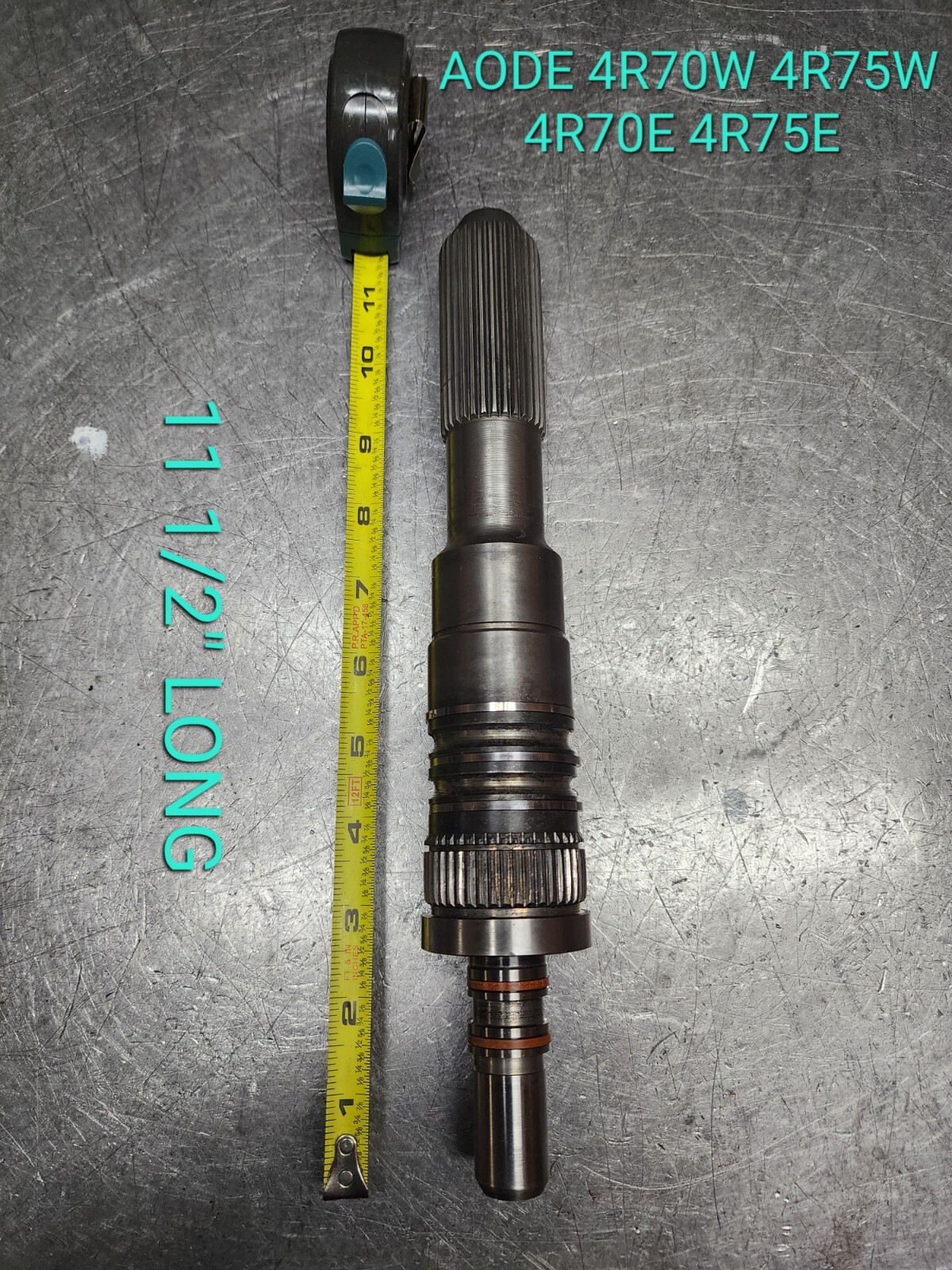 AODE 4R70W 4R75W 4R70E 4R75E OUTPUT SHAFT, 4WD 11 1/2″ LONG FORD OEM 1992-2008