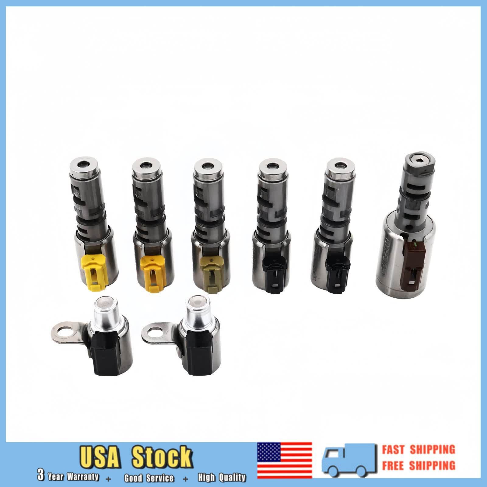 8Pcs Transmission Solenoid Small Valve Fit 03-08 Audi TT 05-10 VW Jetta 09G 6spd