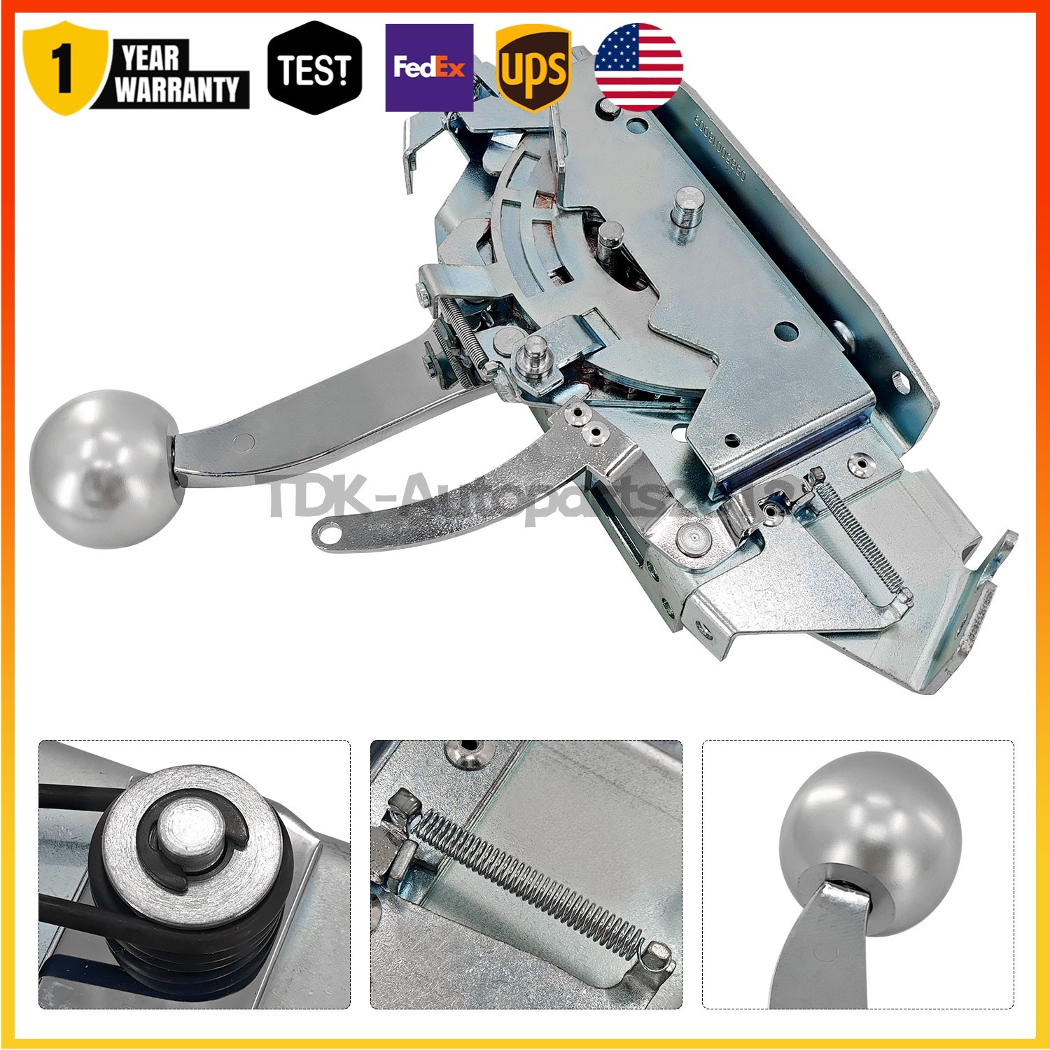 For B&M 80842 Pro Ratchet Automatic B&M Shifter for 3 & 4 Speed Transmission NEW