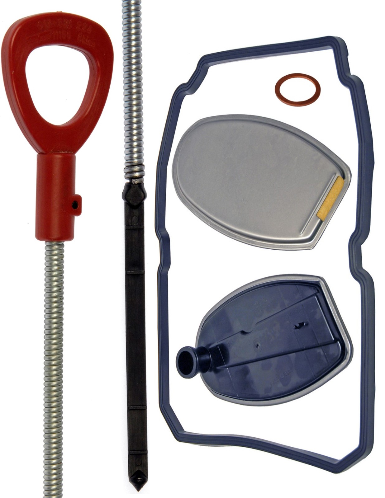 TRANSMISSION FILTER + GASKET automatic auto trans oil fluid Benz KIT+ DIPSTICK