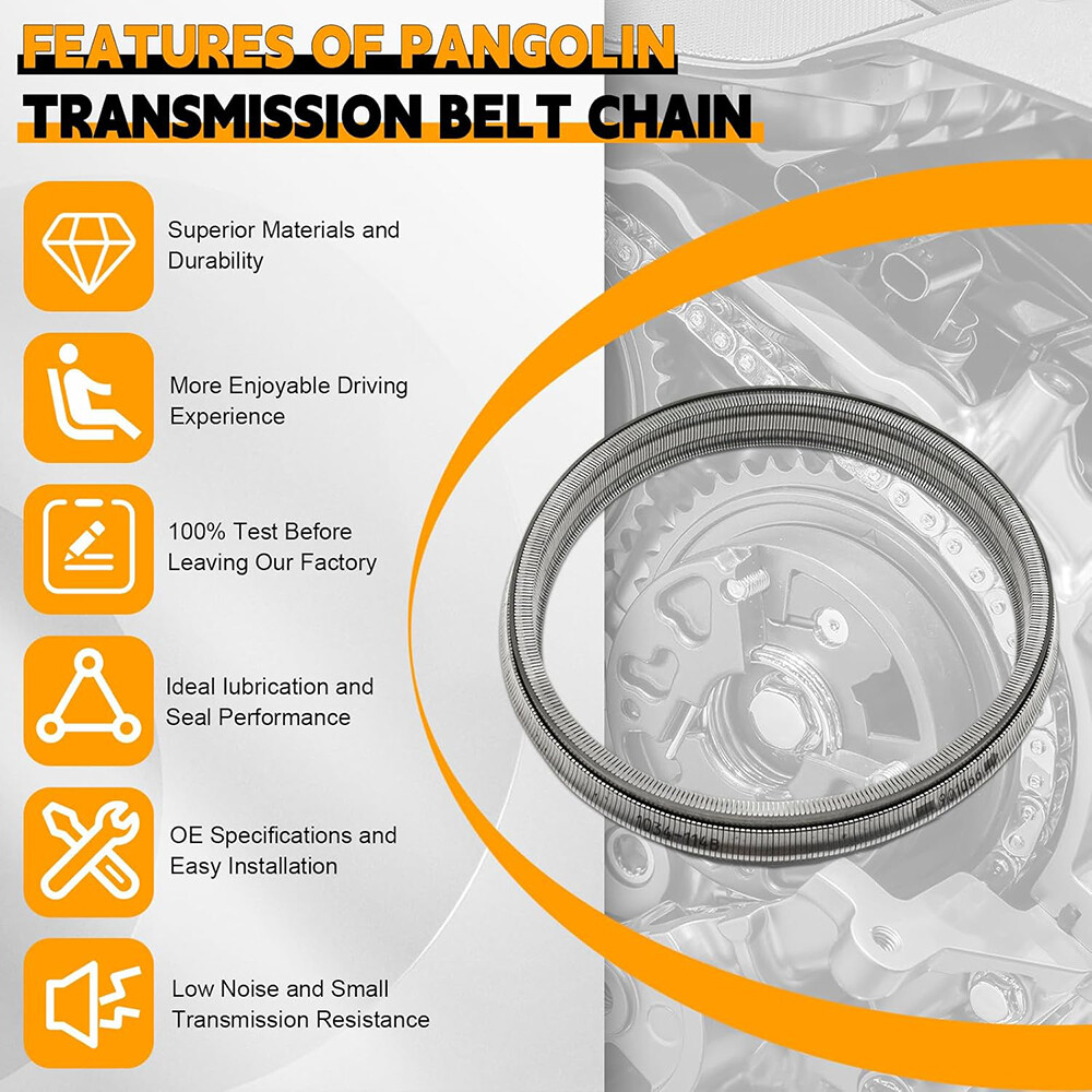 Transmission Chain Belt Fit for Nissan Mitsubishi RE0F10A JF011E CVT 901066