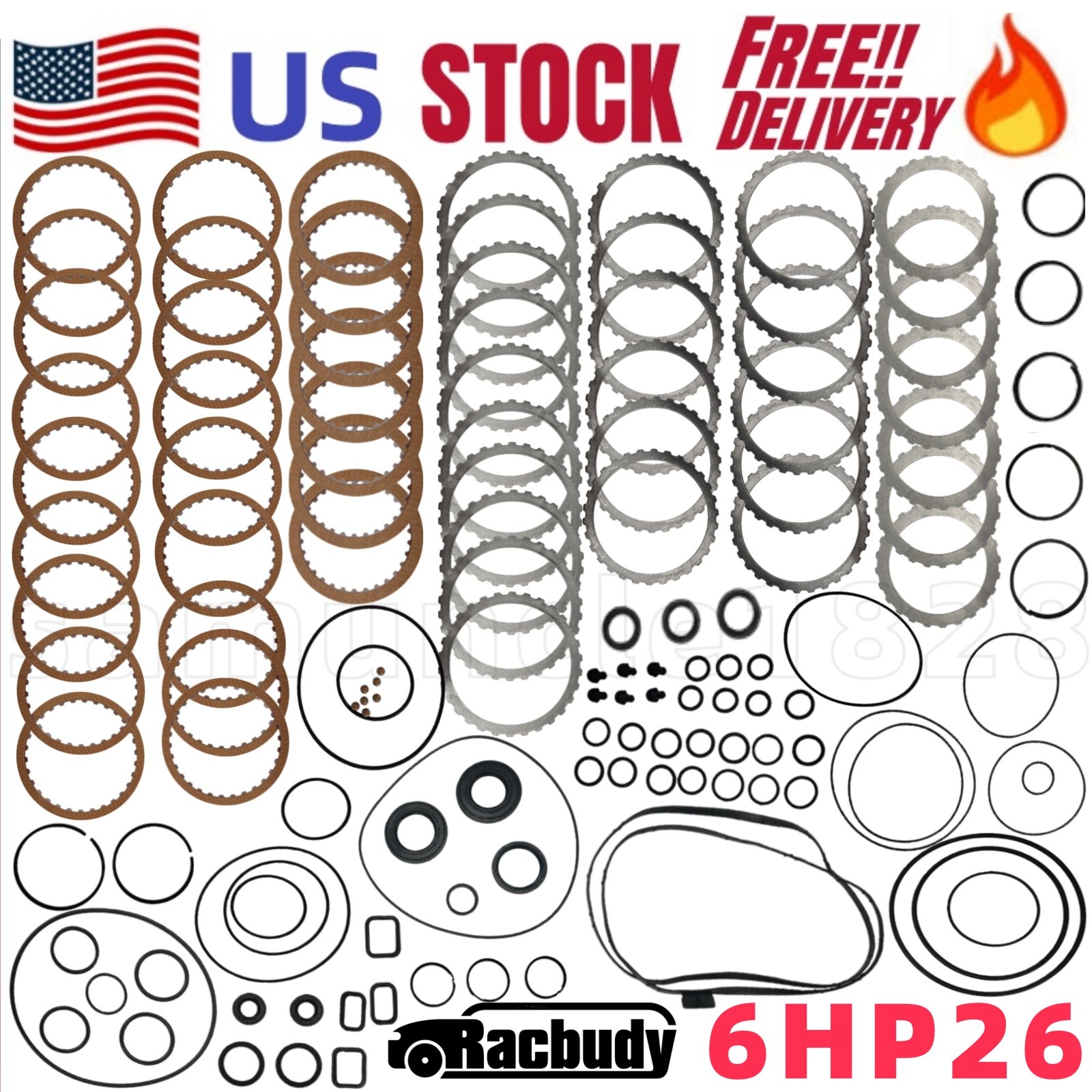 6HP26 Auto Transmission Master Overhaul Rebuild Kit For BMW X5 X6 Jaguar Hyundai