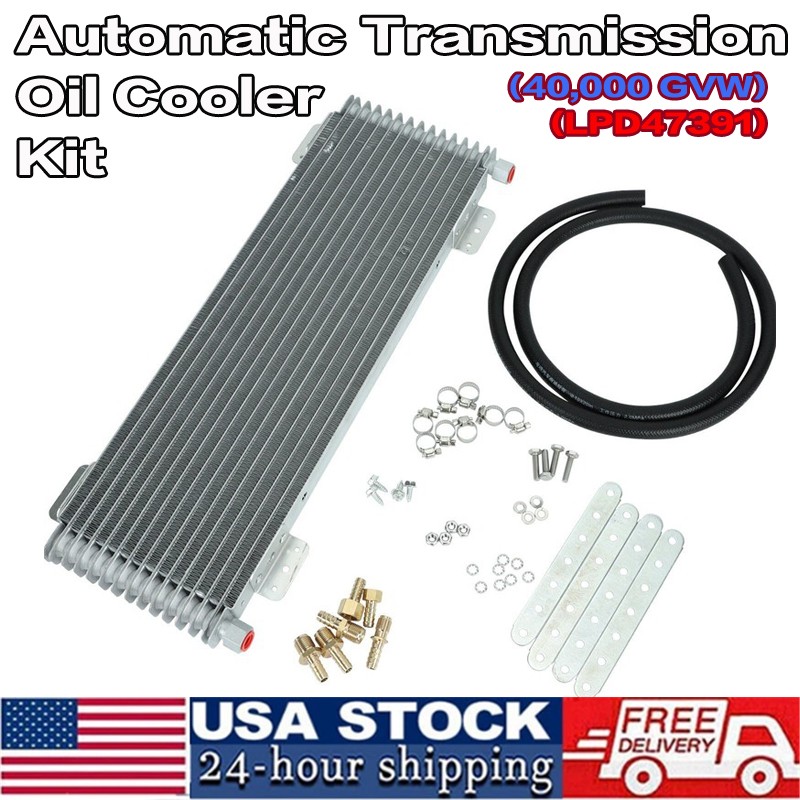 New TruCool For Transmission Oil Cooler Kit 40000 GVW Low Pressure Drop LPD47391