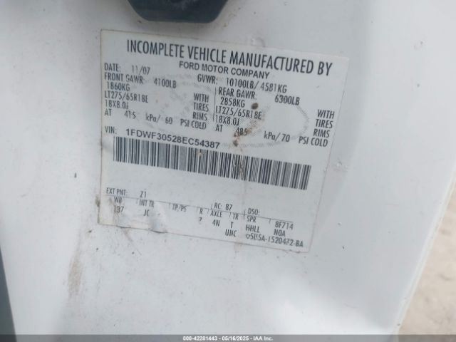 Automatic Transmission 5R110W Torqshift 8-330 Fits 08 FORD E350 VAN 1787395