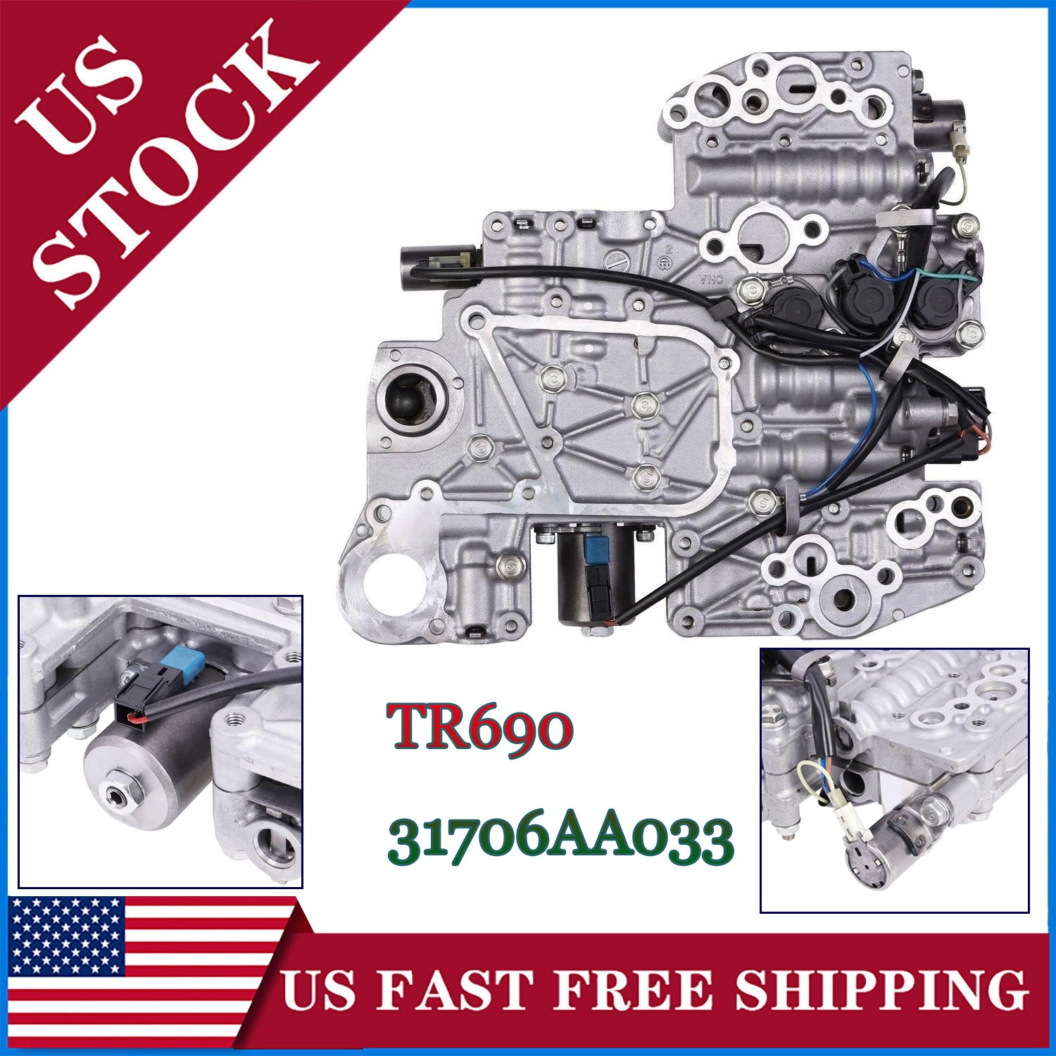 31706AA033 transmission valve body fits for subaru legacy outback 2010-2013 2.5l