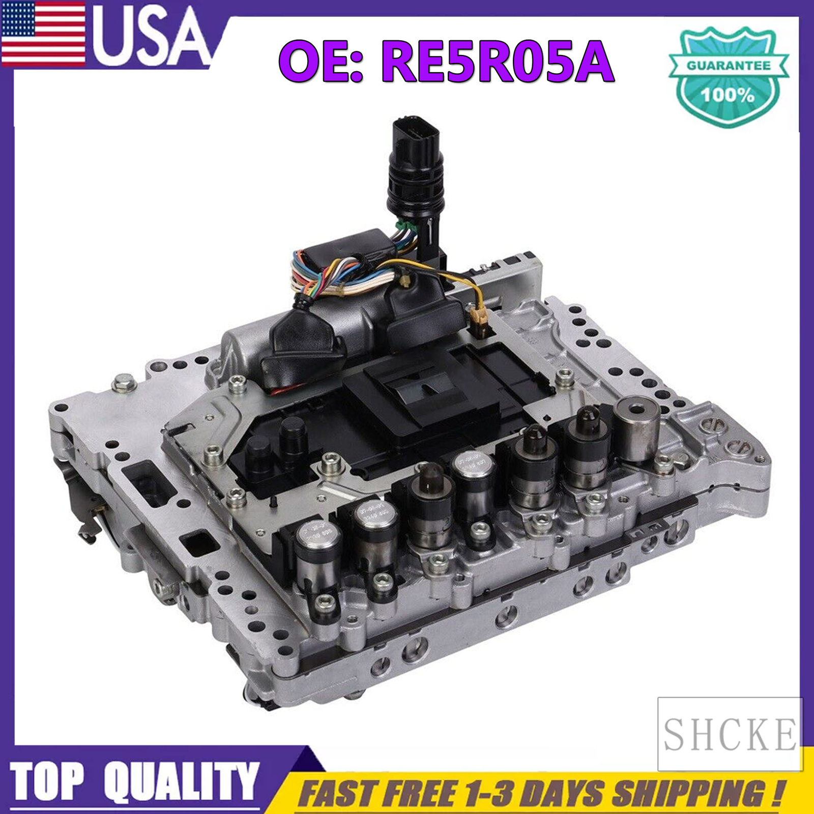OEM RE5R05A Valve Body Solenoid TCM For Infiniti EX35 FX35 FX45 G35 G37 Q45 M45