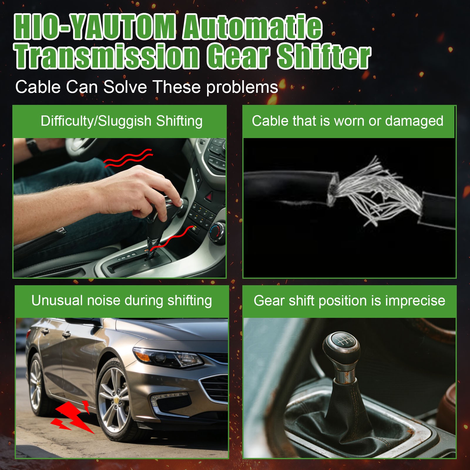 15037353 Auto Transmission Shift Cable For Chevrolet C1500 C2500 C3500 Gmc Yukon