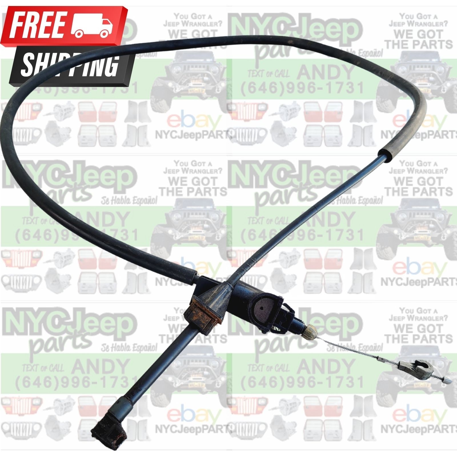 91-95 Jeep Wrangler YJ AUTO Automatic Transmission KICKDOWN CABLE 4.0