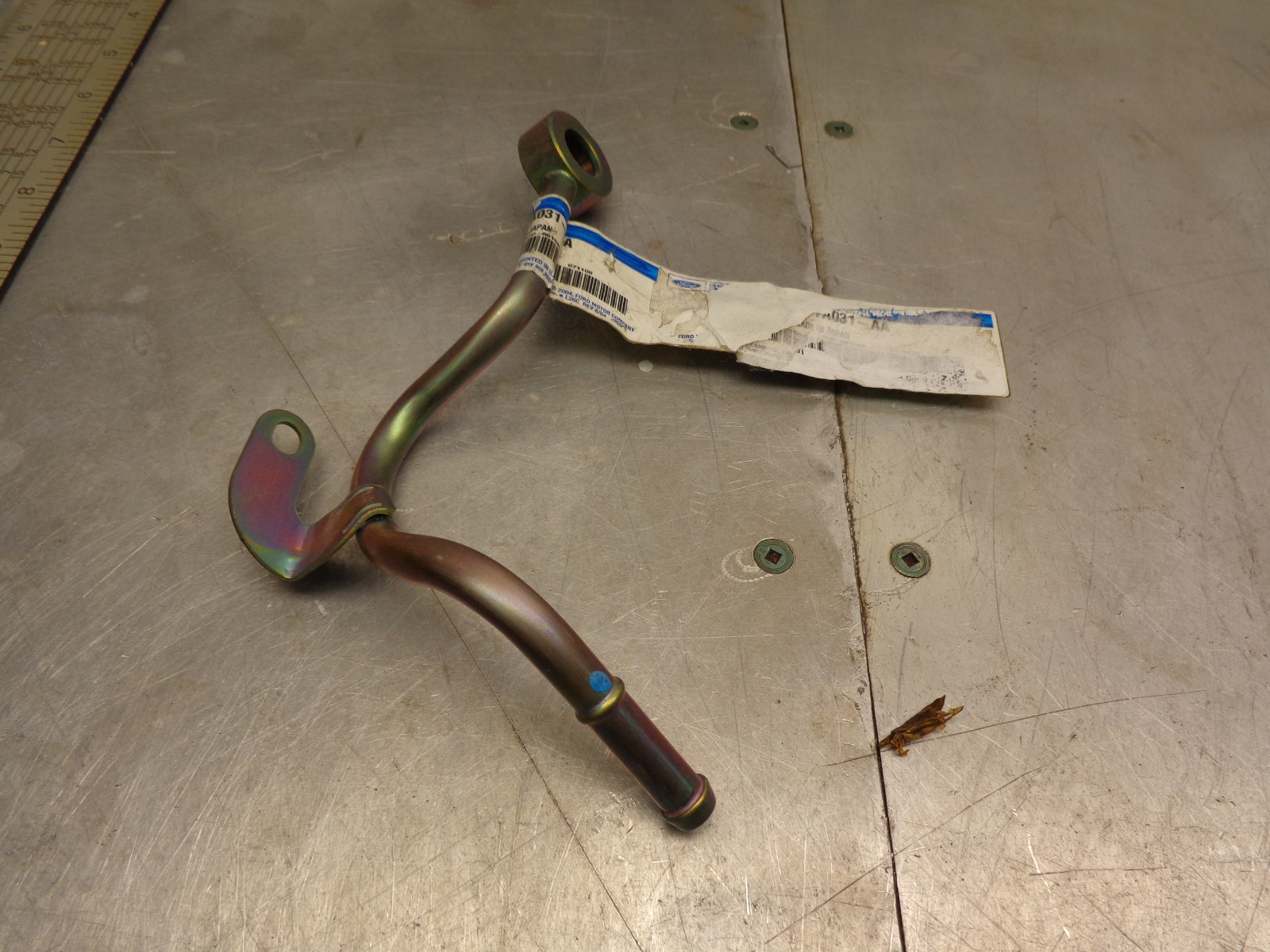FORD F6CZ-7A031-AA Oil Delivery Tube Hose Banjo OEM NOS