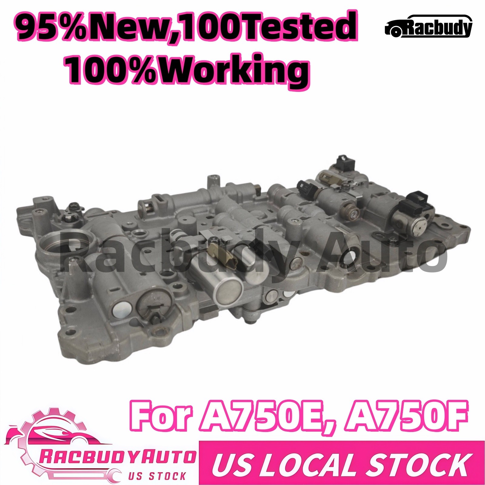 A750E A750F Transmission Valve Body w/7 Solenoids for Toyota 4Runner Lexus GX470