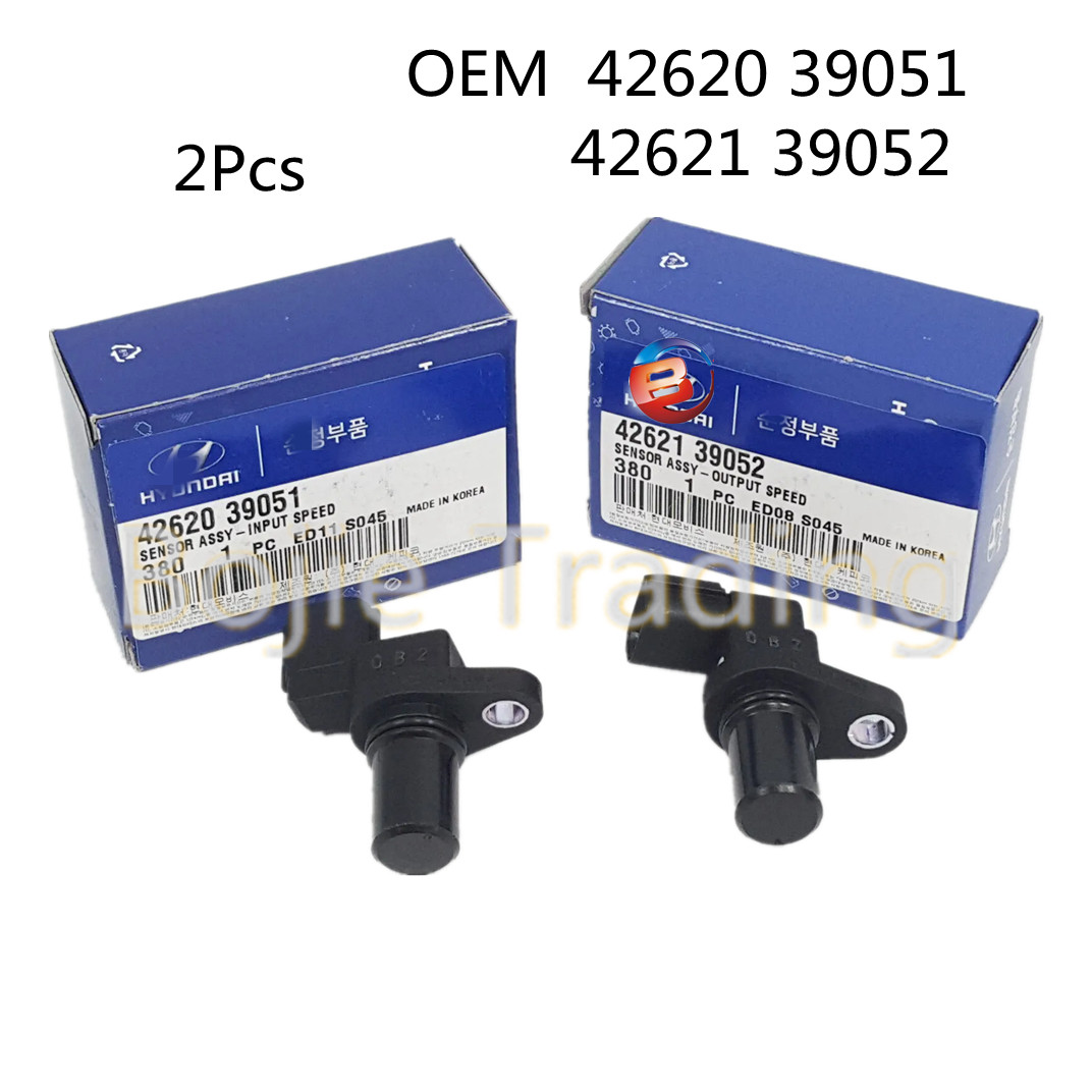 GENUINE Trans Input & Output Speed Sensor for Hyundai Kia 4262039051 4262139052