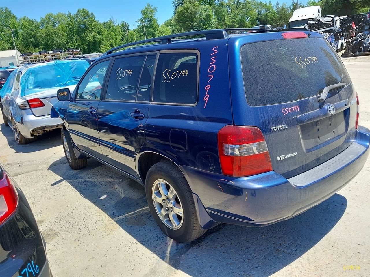 Automatic Transmission 3.3L VIN P 5th Digit 4WD Fits 04-07 HIGHLANDER 3735183