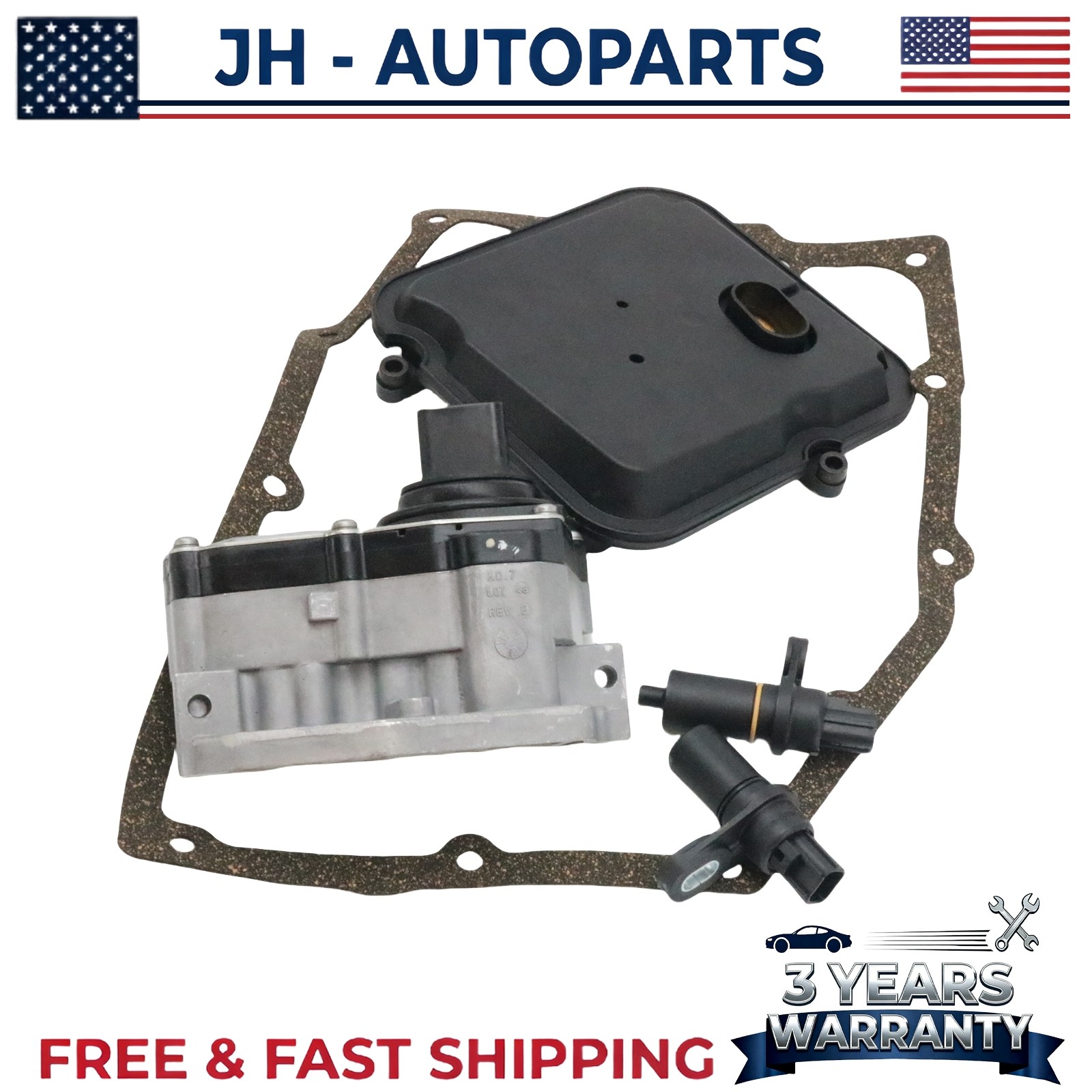 For Jeep Wrangler 03-10 Transmission Shift Solenoid Block Pack Kit 52854001AA US