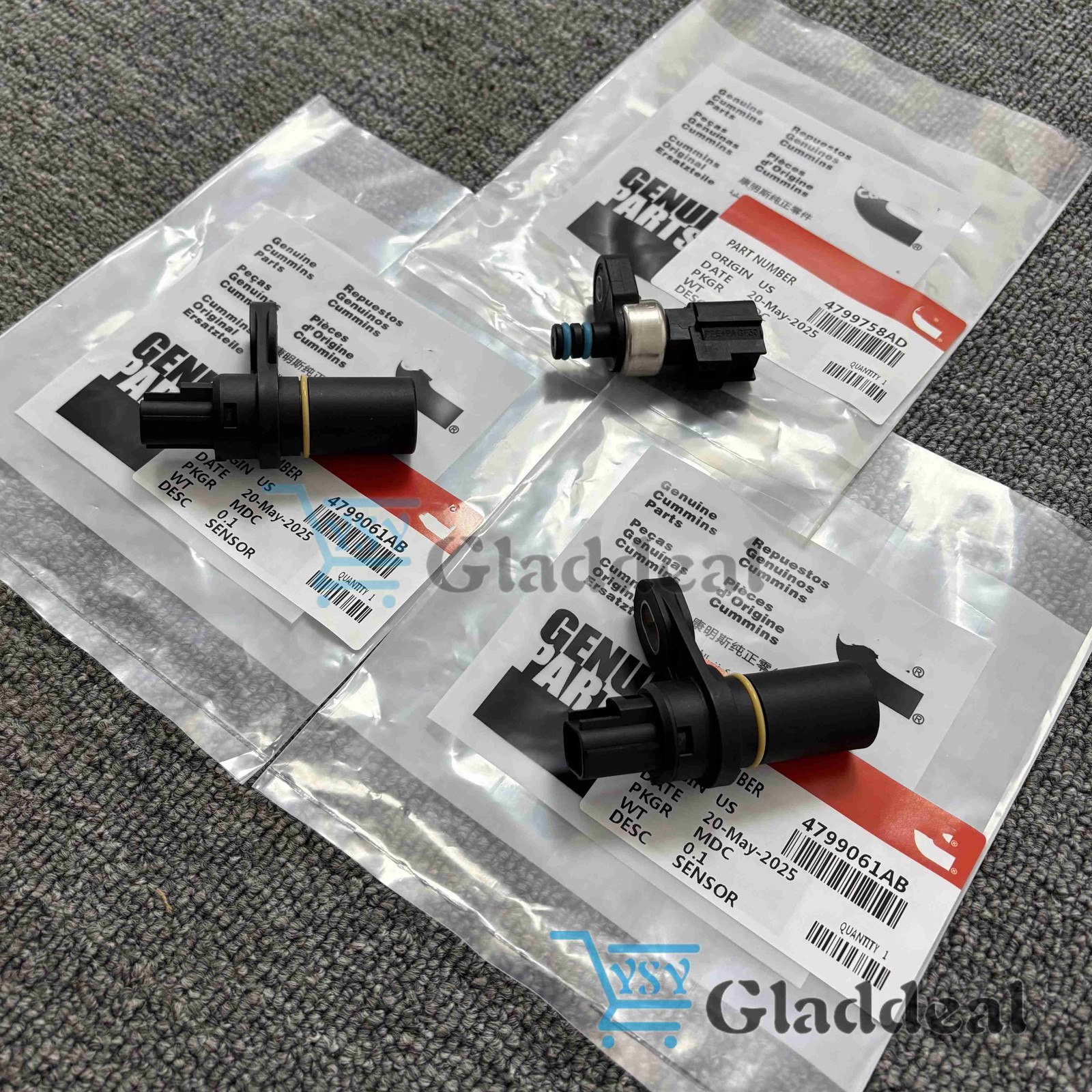 New Updated Pressure Transducer Sensor Set For 45RFE 545RFE 68RFE