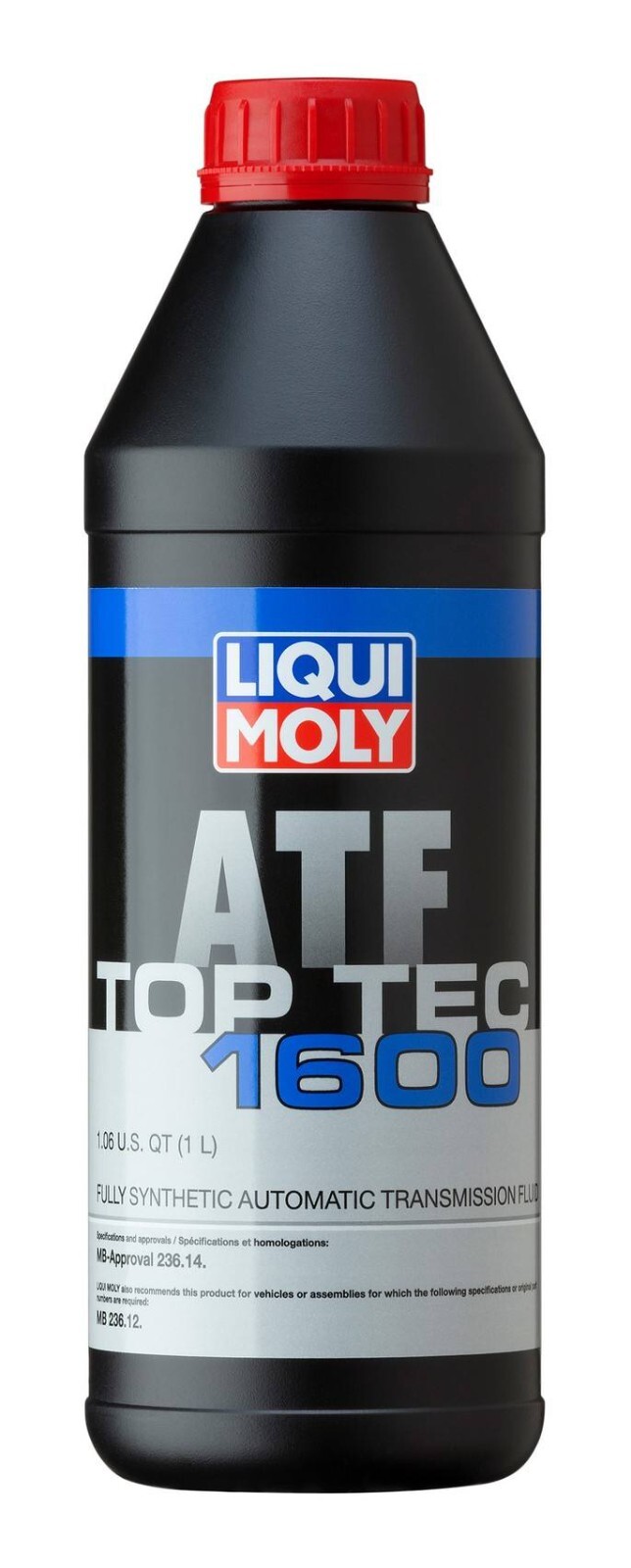 5 Liter Auto. Trans. Fluid LIQUI MOLLY Top Tec ATF 1600 Full Synthetic
