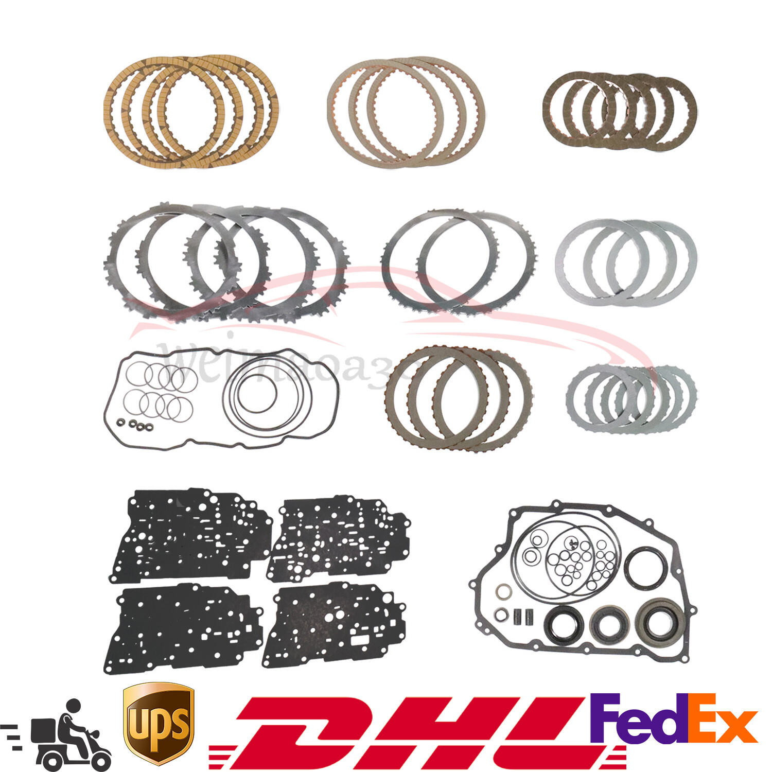6F35 Transmission Master Rebuild Kit For FORD Edge Escape Explorer Fusion 6F35