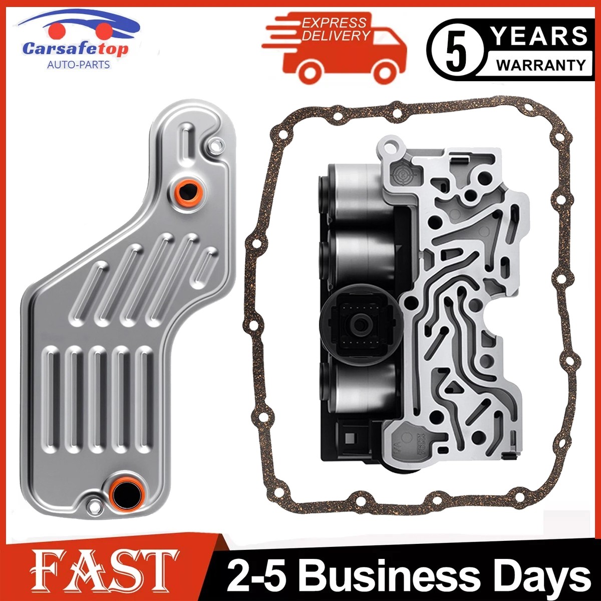 Transmission Shift Solenoid Pack For 2002-Up Ford Explorer 4.0/4.6L 5R55W, 5R55S