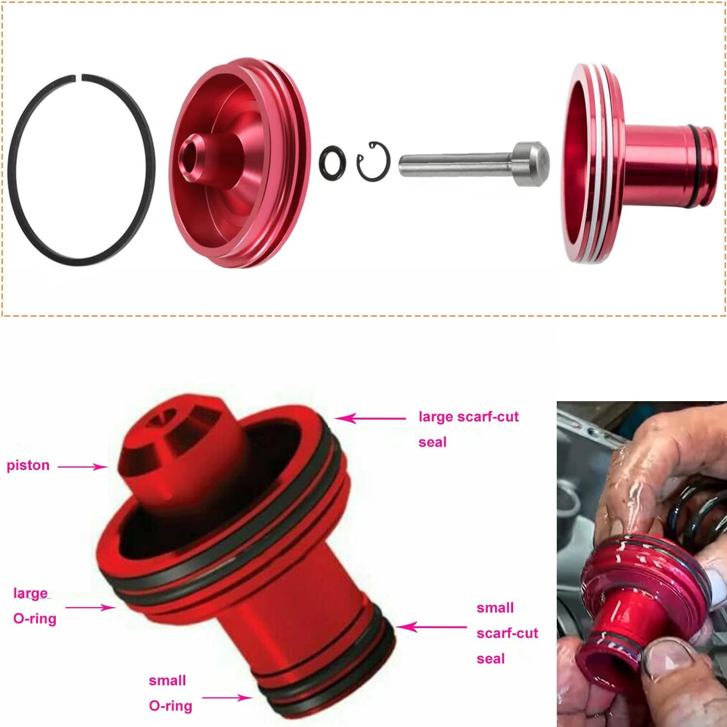 22717HD PW518AC 22301B-01K Super Hold Servo kit for 48RE A518 A618 A727 36RH