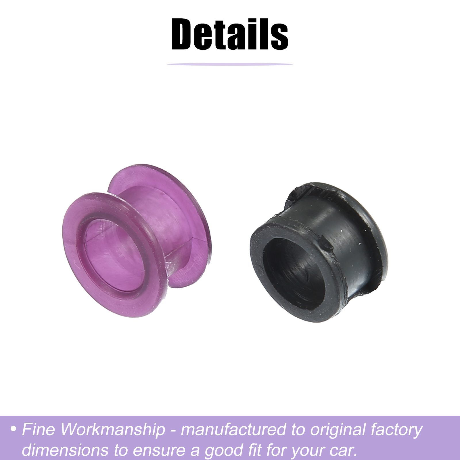 2 Set Transmission Shifter Bushing 33820-02370B fit for Toyota Corolla 2003-2008