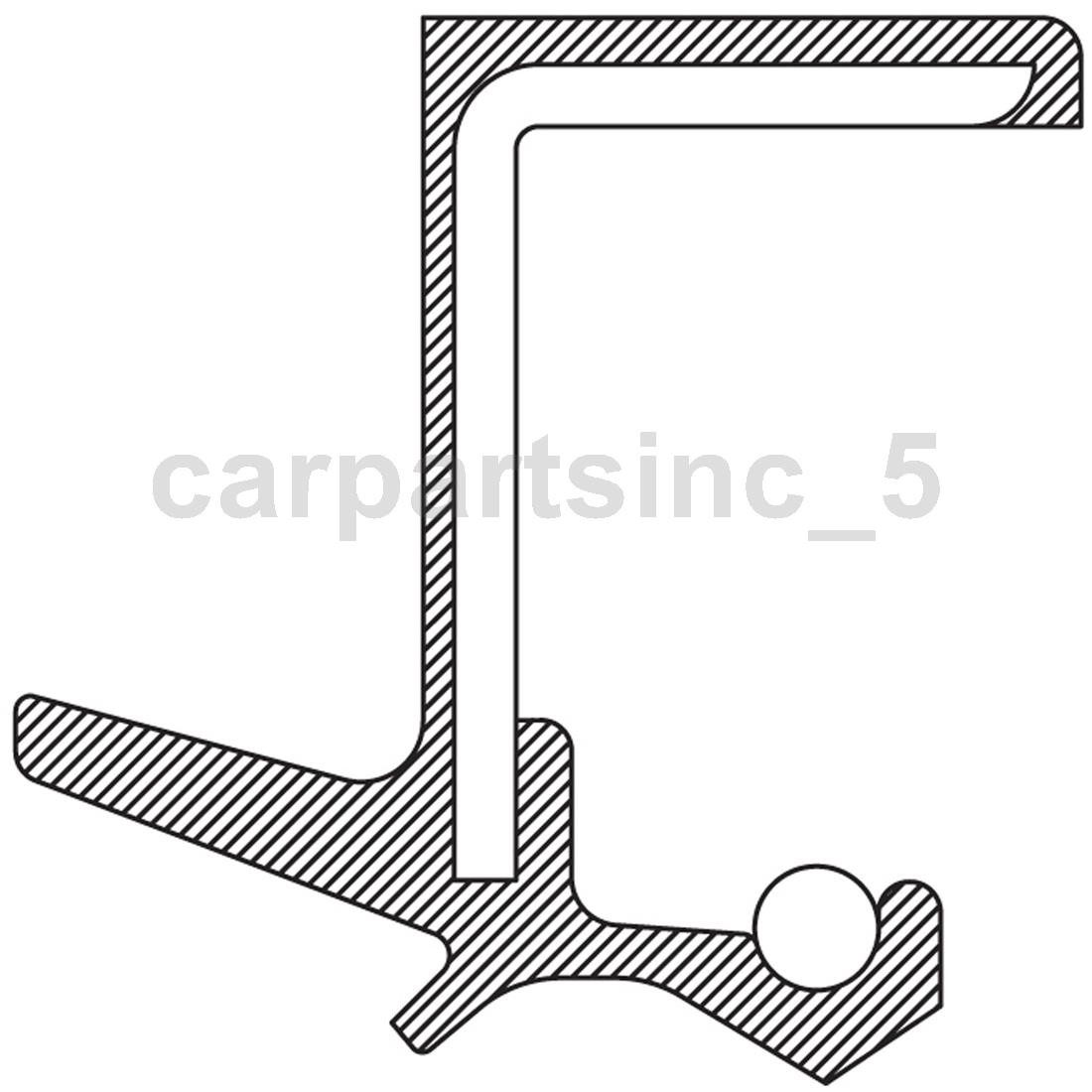 Automatic Transmission Output Shaft Seal Fits Chevrolet Nova Chevrolet Prizm
