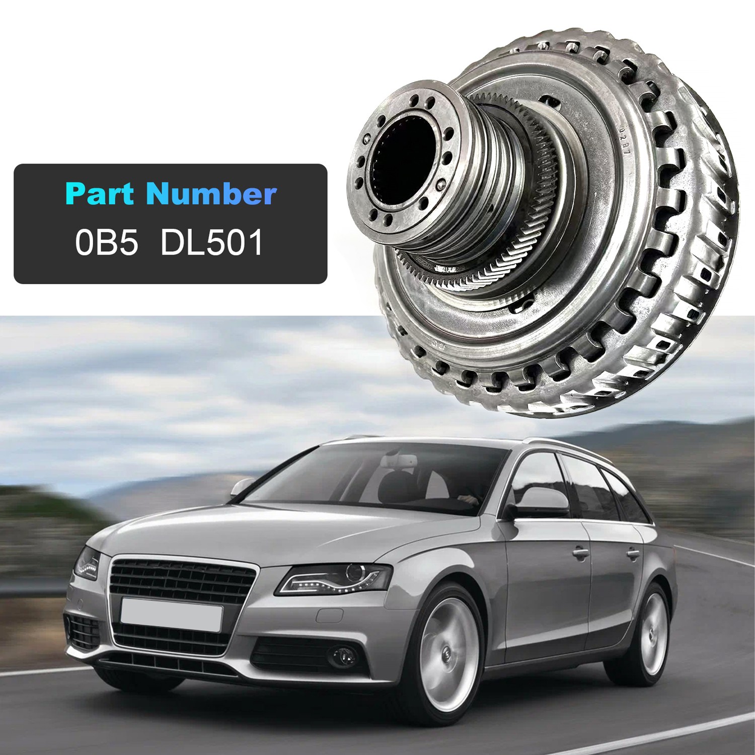 0B5 DL501 7Speed 0B5 Dual Wet Clutch fit for Audi A4 A5 A6 A7 Q5 2008-2011
