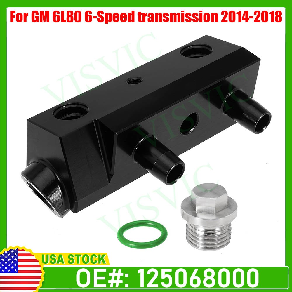 New Transmission Fluid Thermal Valve For 14‑18 GM Silverado Sierra 6L80