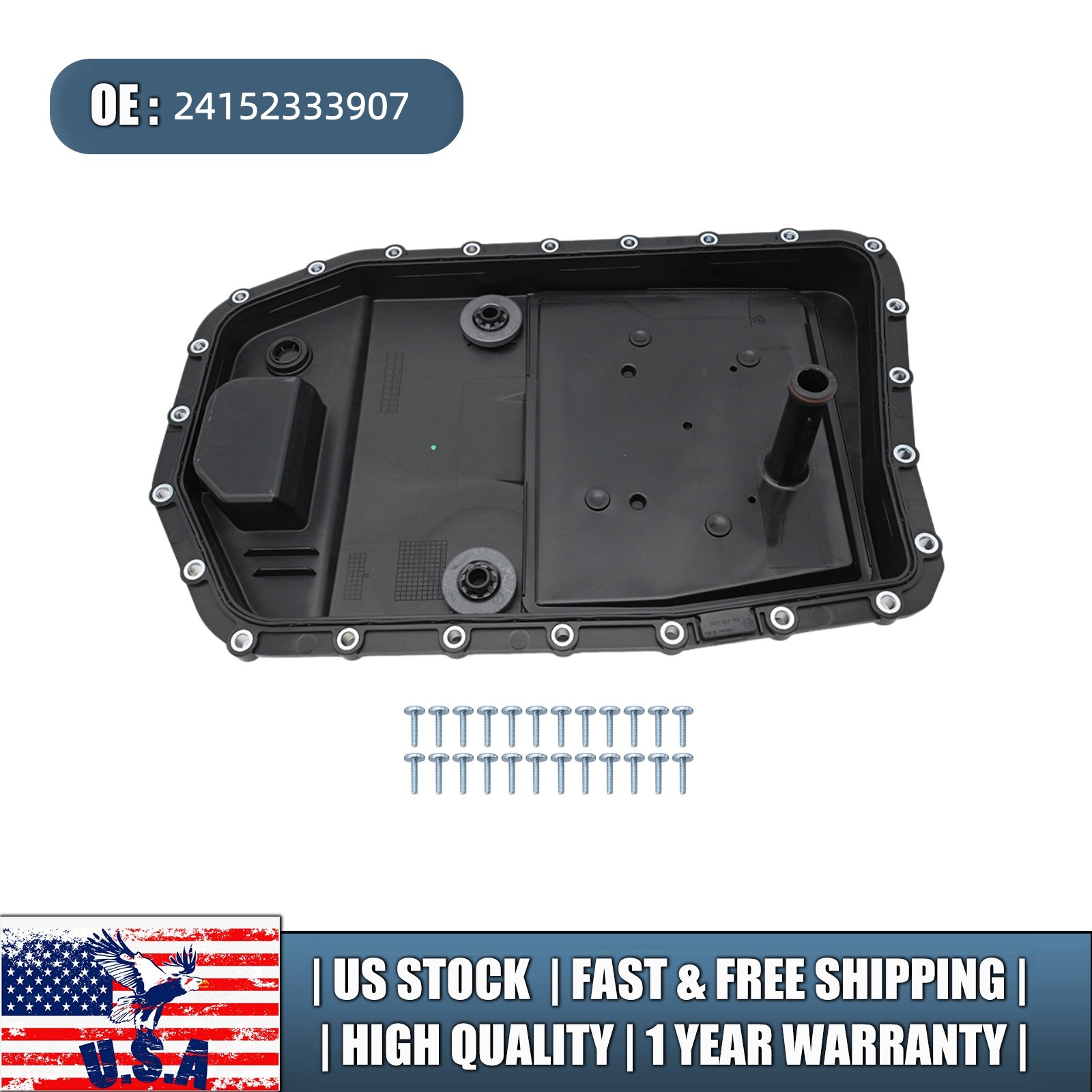 Transmission Oil Pan Repair Kit For BMW E60 E90 E91 E92 Z4 525i 24152333907 NEW