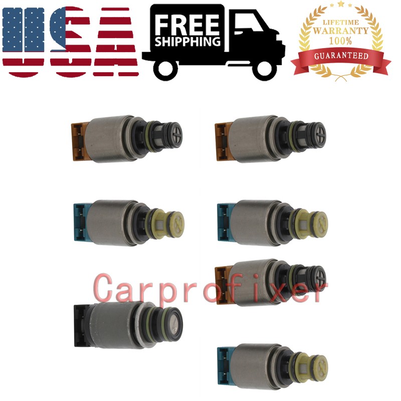 6HP21 6HP28 6HP26 6HP19 6HP34 7x Transmission Solenoid Set For BMW X3 X5 Audi A4