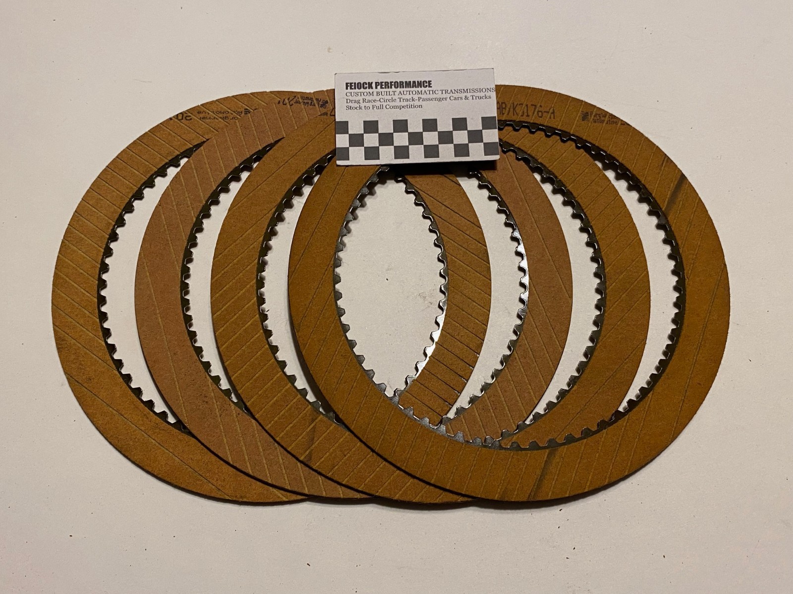 727 518 618 Borg Warner Friction Plates – 4 Plates @ .084″ Thick 46RE 47RE 47RH