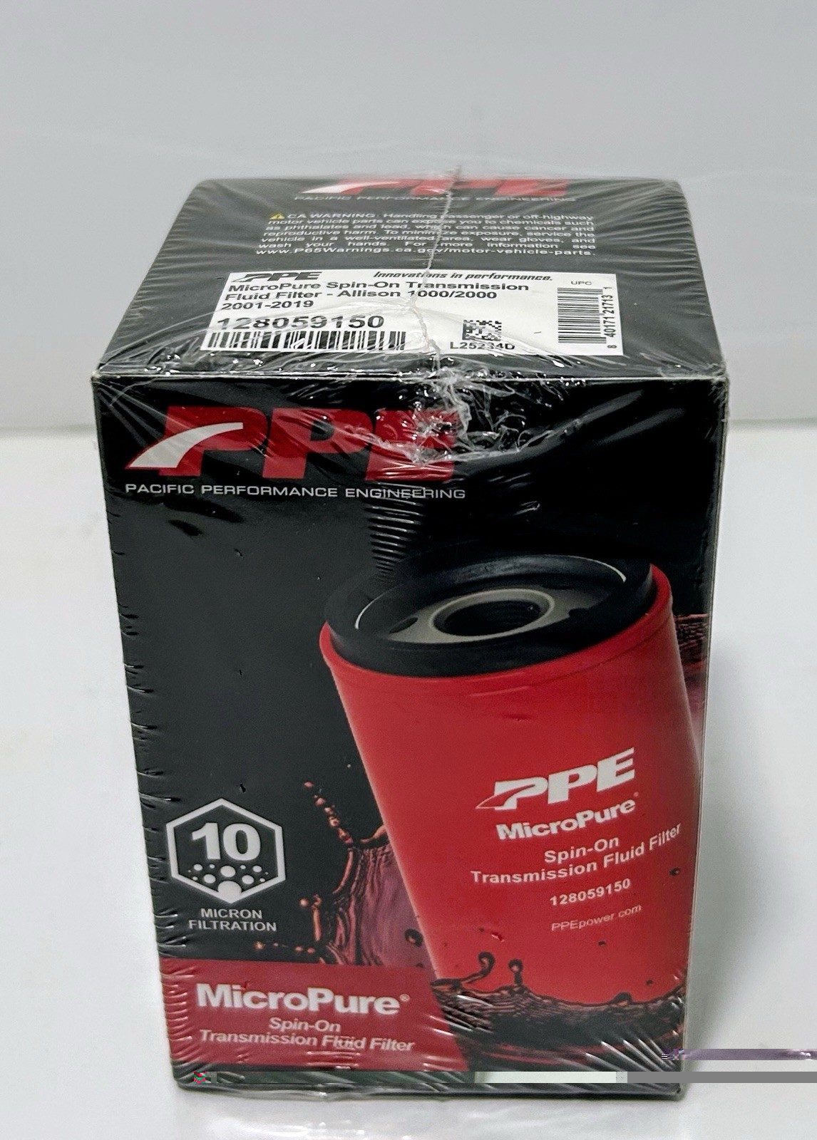 PPE Premium High Spin On Filter For 01-19 Allison 1000/2000 Series Transmissions
