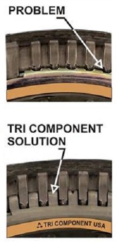 Tri Component FX-23-78 Torque Converter Drive Plate, Ford 4R100 4 Speed, RWD/4×4