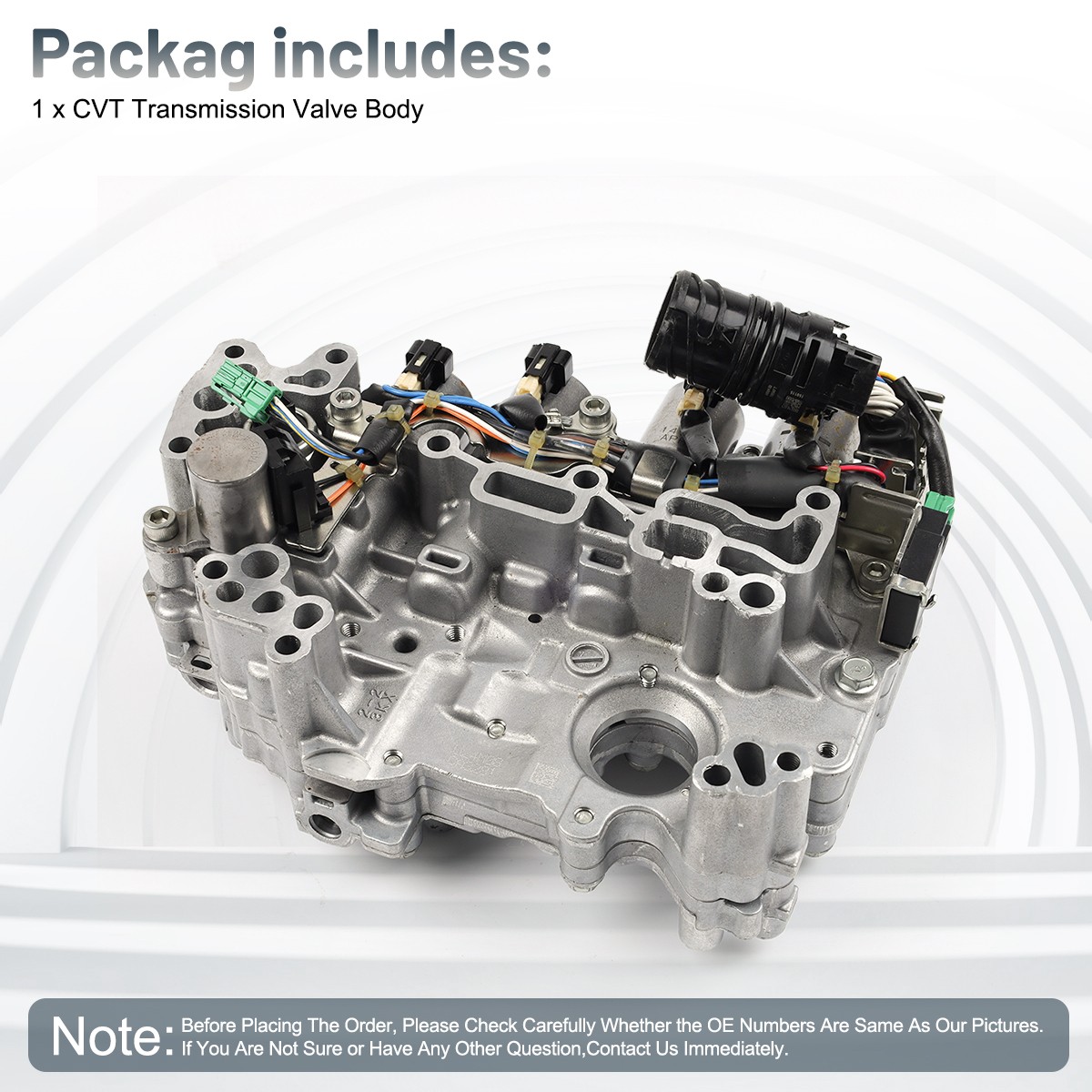 Transmission Valve Body & Solenoid For Nissan Altima Sentra Versa RE0F11A JF015E