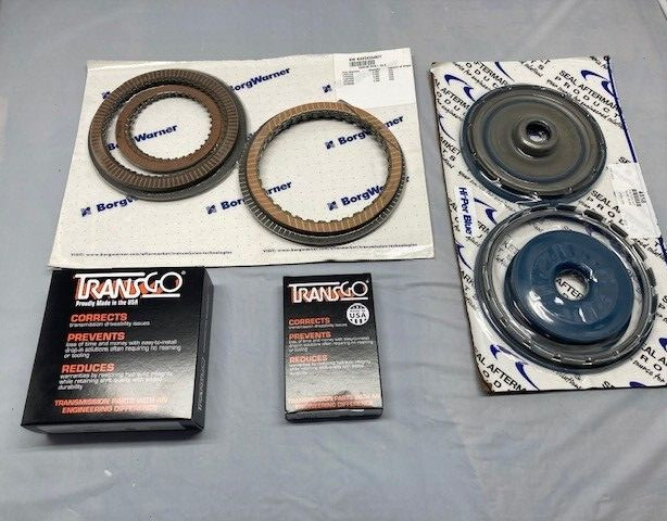 6L80E Deluxe Rebuild KIt With Pistons BorgWarner frictions and Transgo updates
