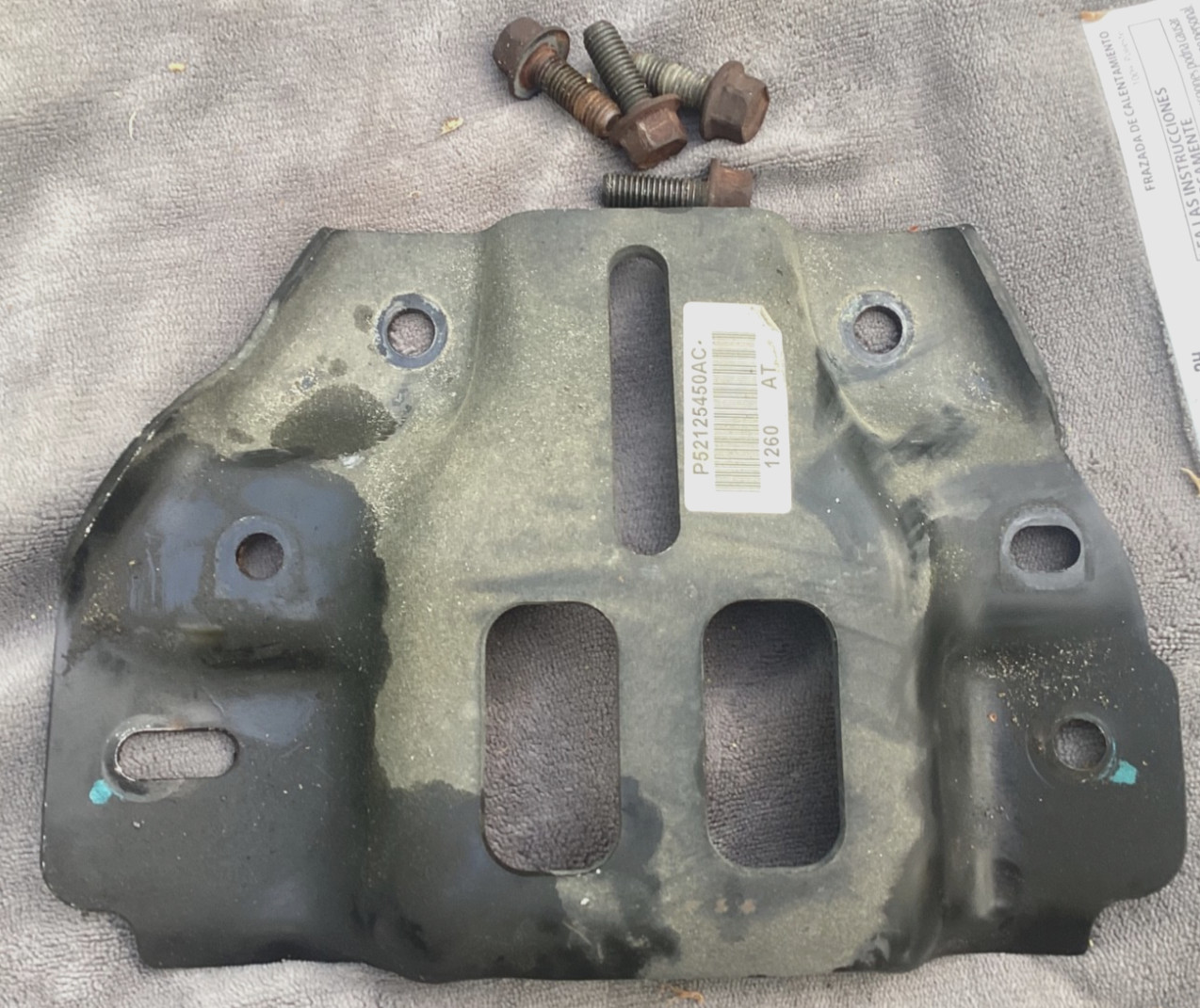 Jeep Liberty Dodge 06-12 Nitro Transmission Mount Bracket & Bolts 52125450AC
