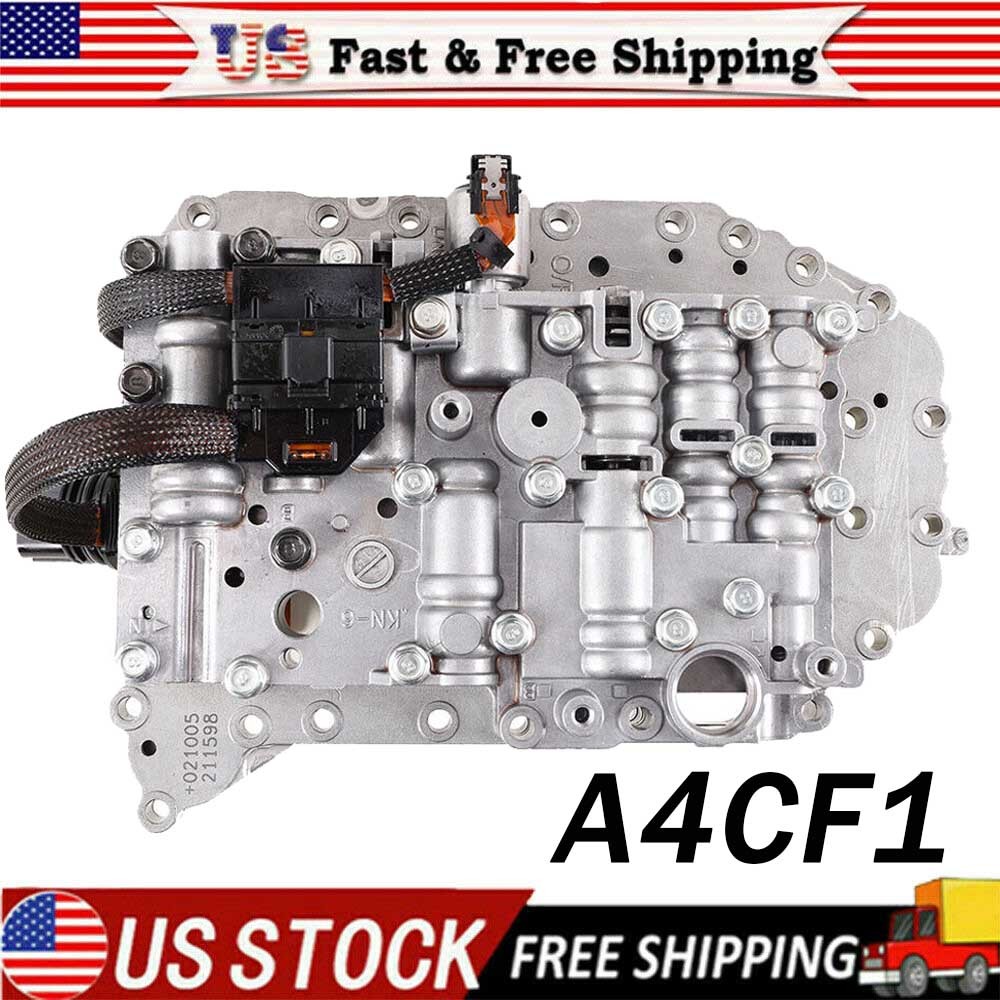 Auto Transmission Valve Body w/ Solenoid For Hyundai Kia 1.4L 1.6L 2.0L A4CF1