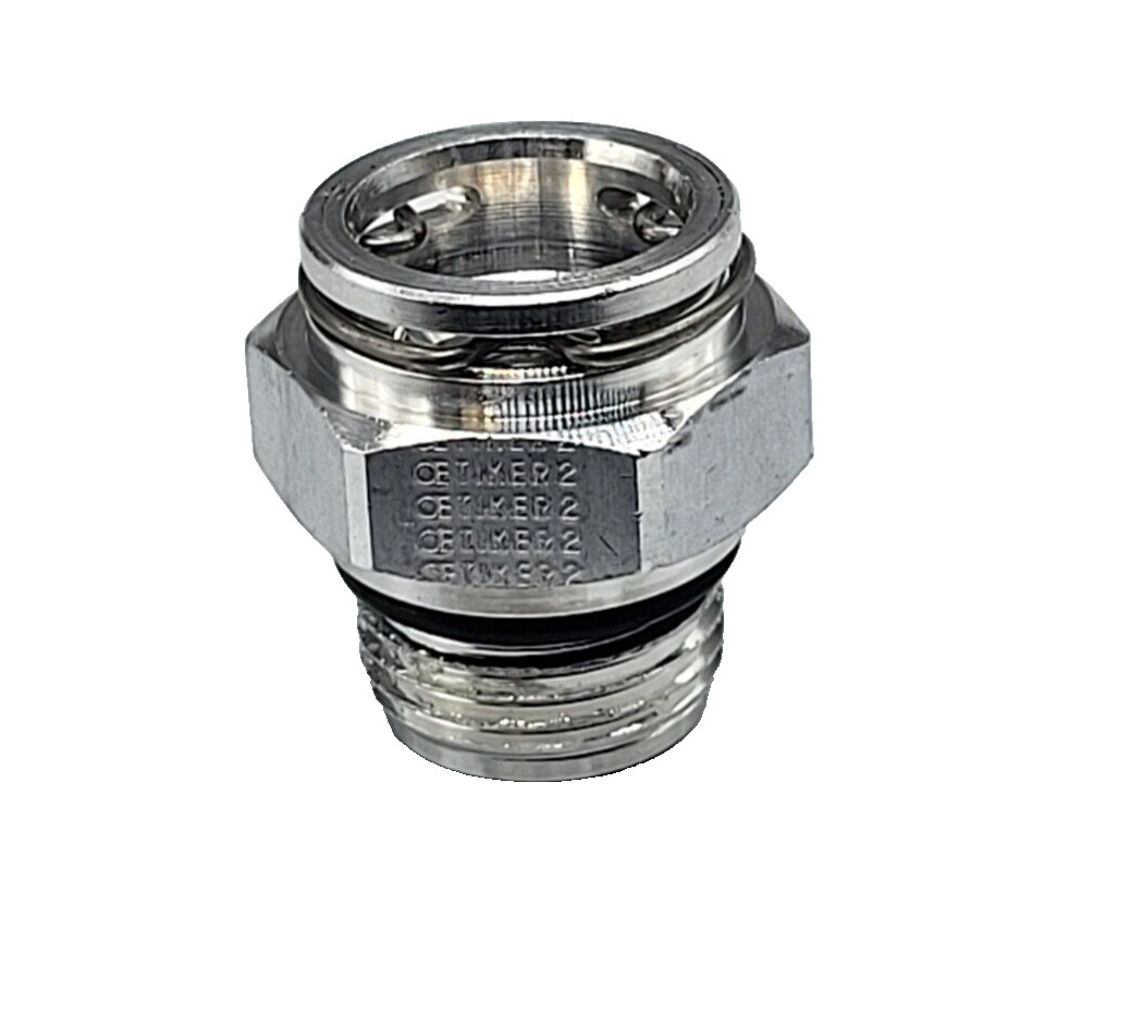 . For ZF8HP70 Fitting Cooler line to case Push-In 1/2″ Line, 3/4-16 Thread