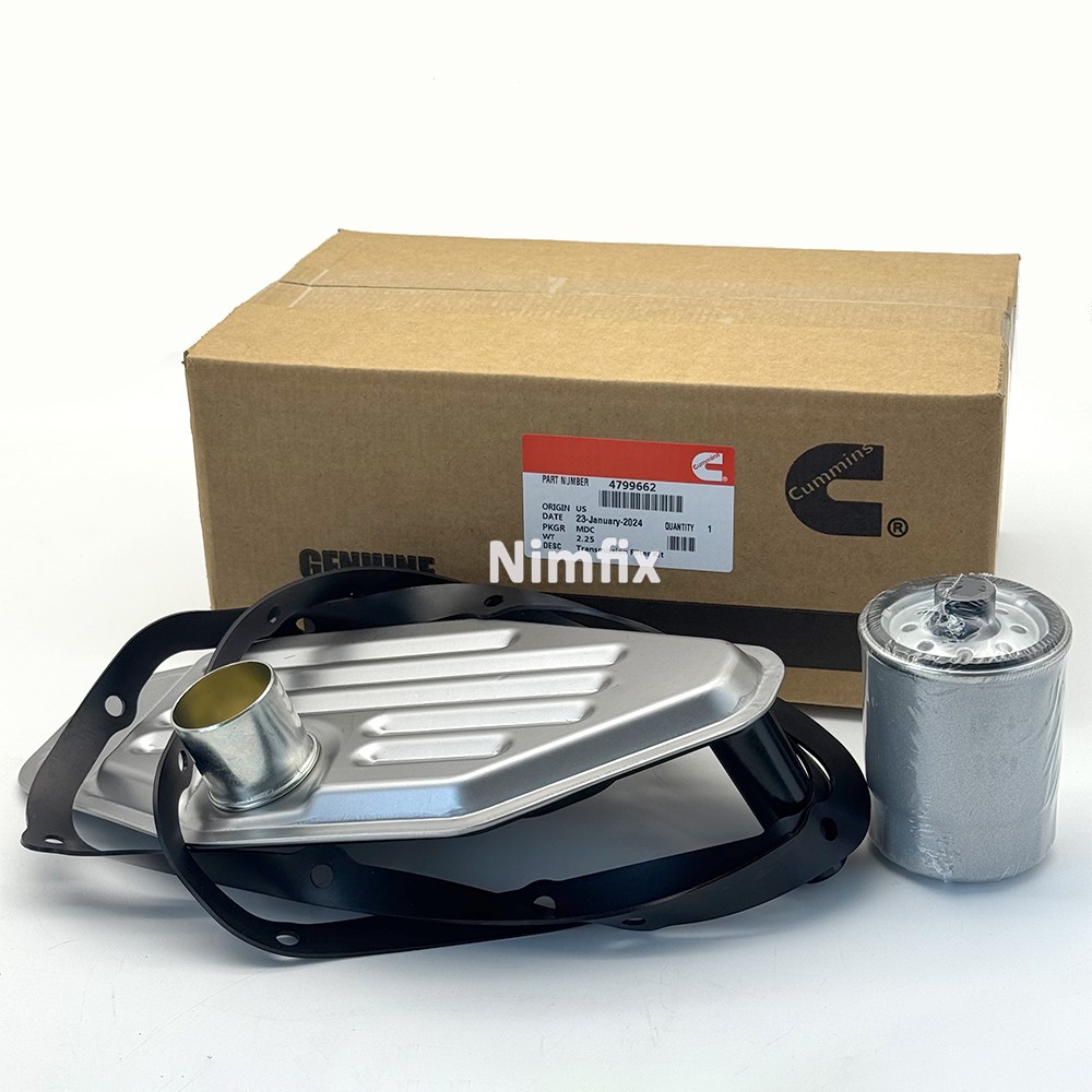4WD Transmission Filter Kit W/Pan Gasket For Cummins Ram 2500 545RFE 65RFE 68RFE