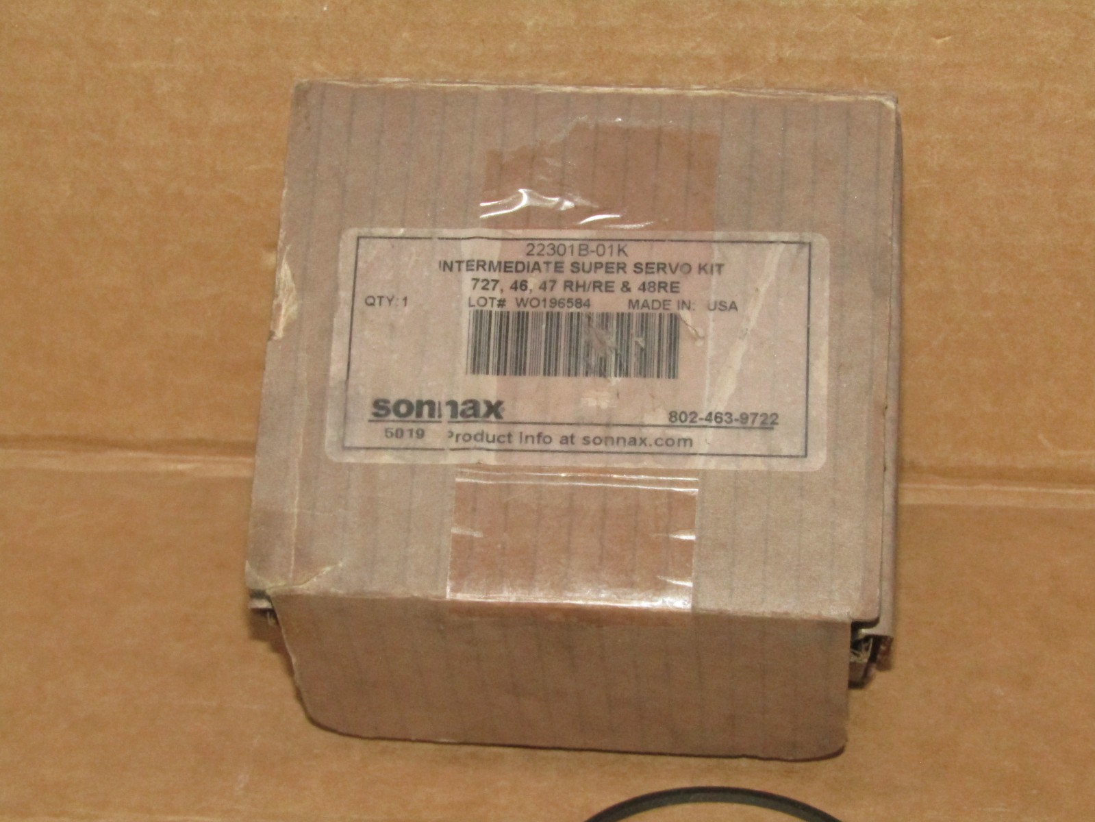 Sonnax Intermediate Super Servo Kit 22301B-01k 727, 46, 47, RH/RE, 48RE